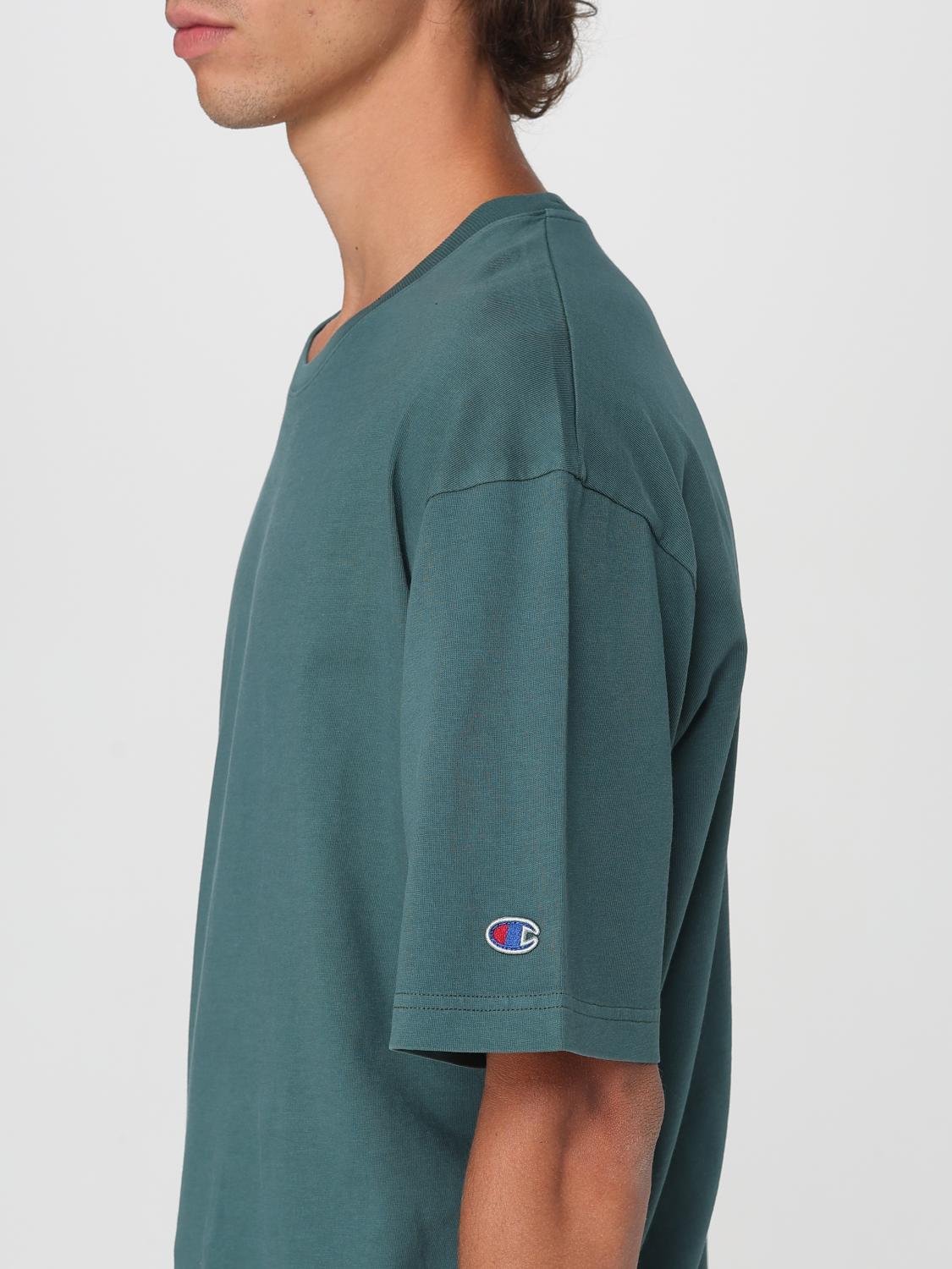 CHAMPION CAMISETA: Camiseta hombre Champion, Verde - Img 3