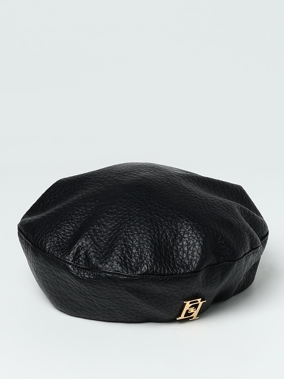 ELISABETTA FRANCHI LA MIA BAMBINA GIRLS' HATS: Girls' hats kids Elisabetta Franchi La Mia Bambina, Black - Img 1