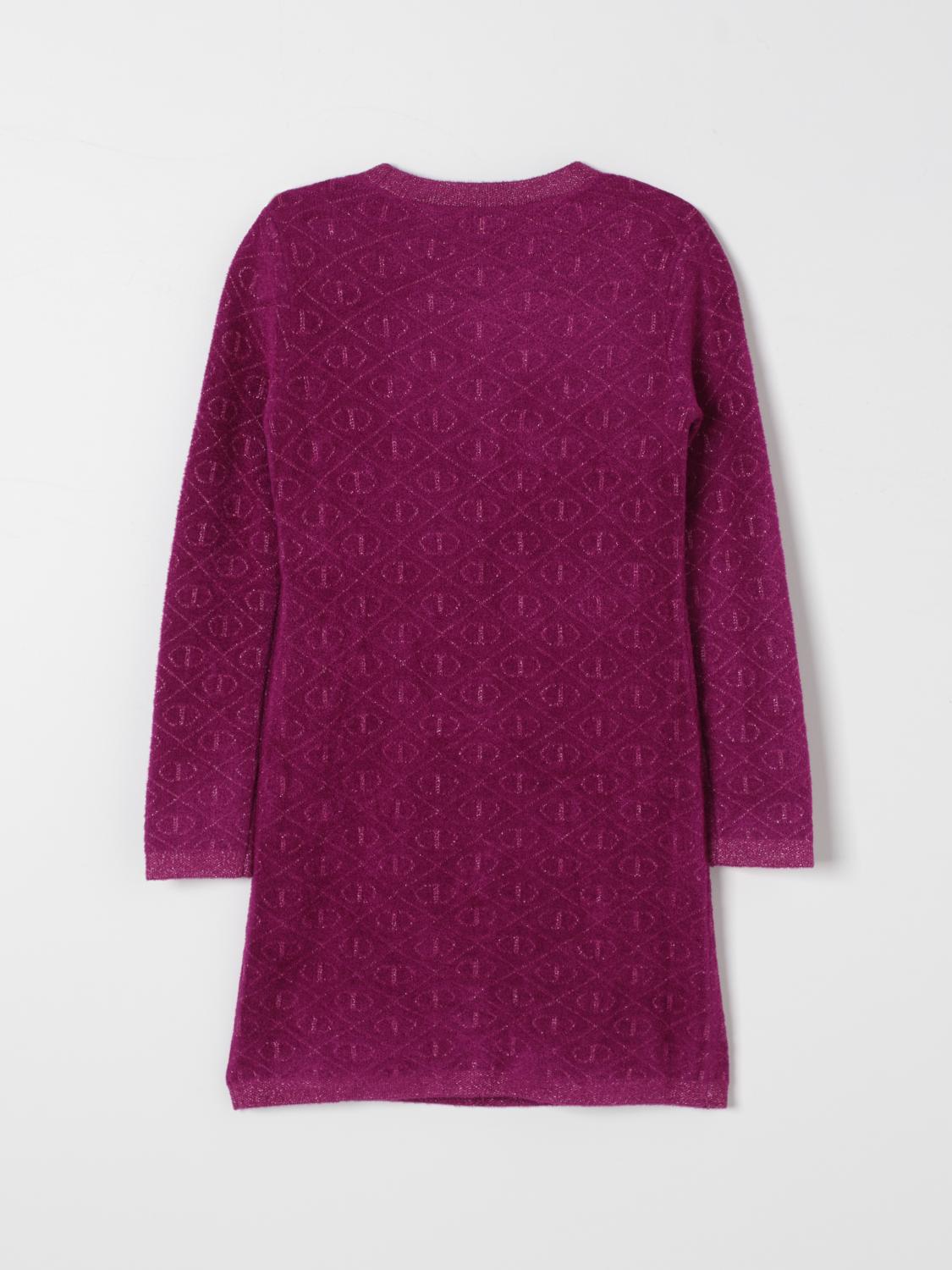 TWINSET ROBE: Robe enfant Twinset, Fuchsia - Img 2