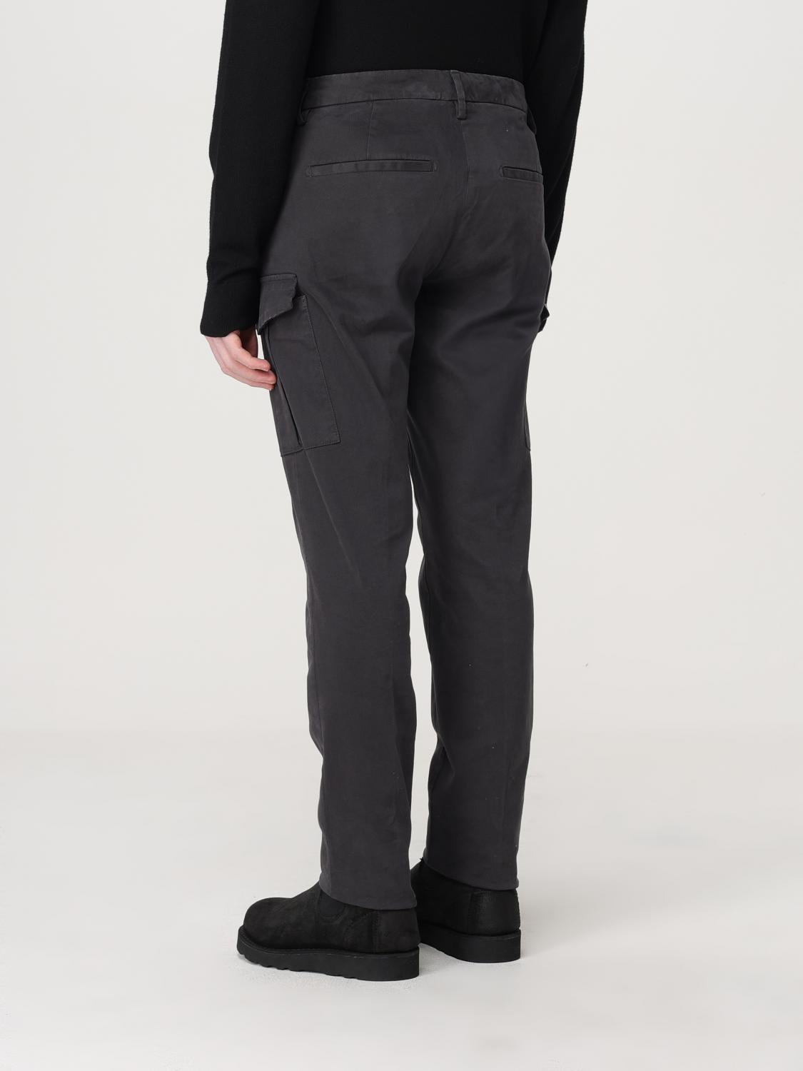 DONDUP PANTS: Pants men Dondup, Charcoal - Img 2