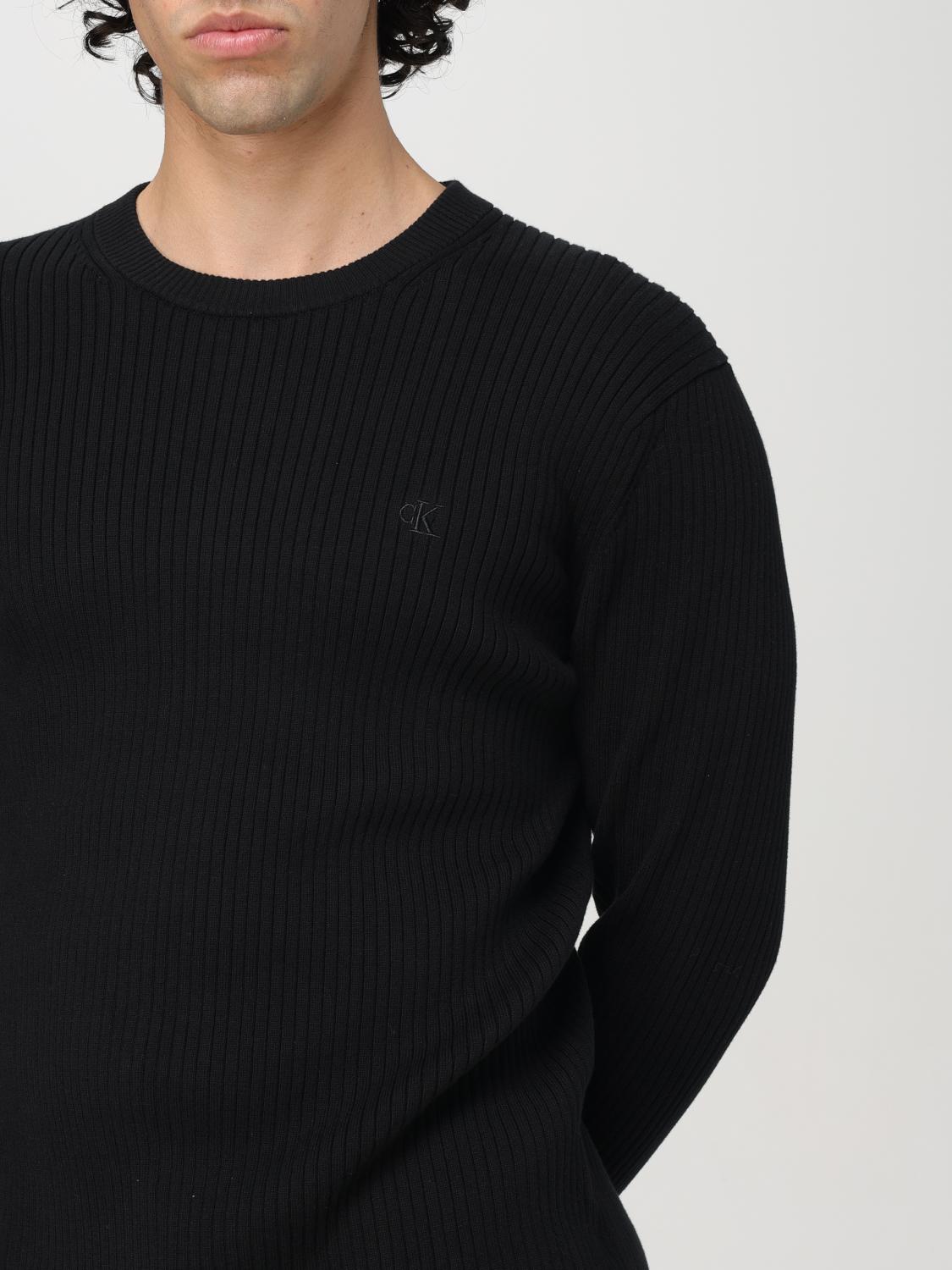 CALVIN KLEIN JEANS SWEATER: Sweater men Calvin Klein Jeans, Black - Img 3