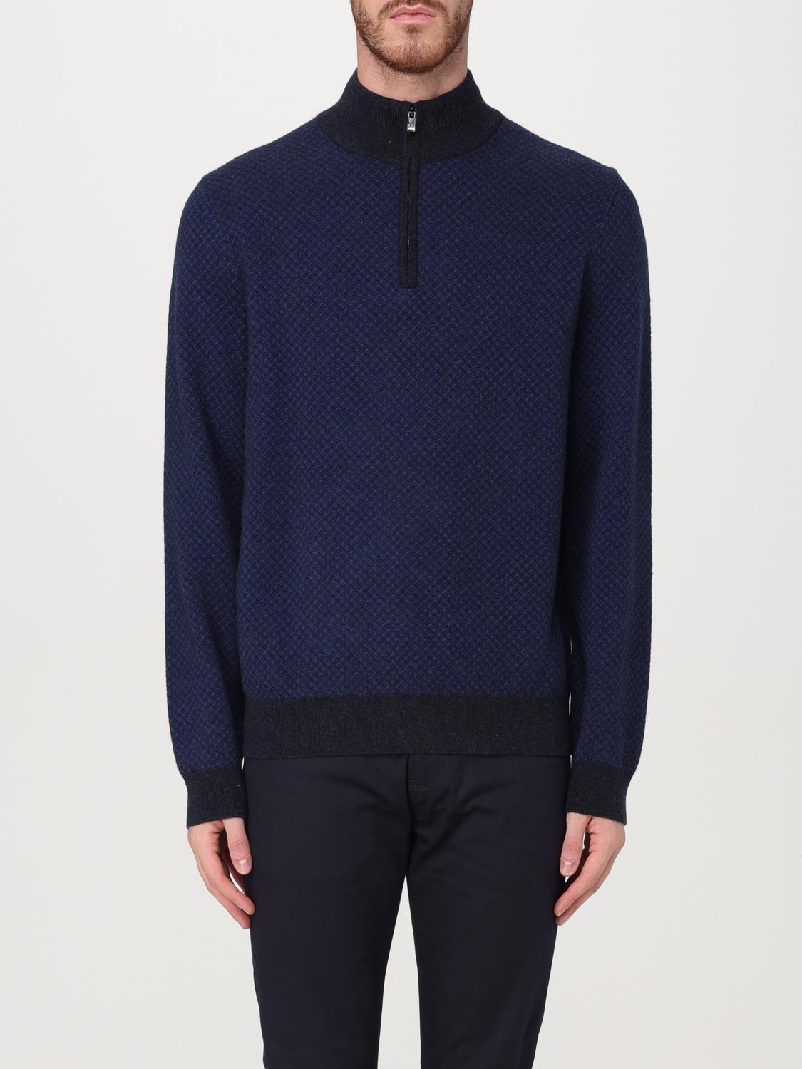 BOSS PULL: Pull homme Boss, Bleu - Img 1