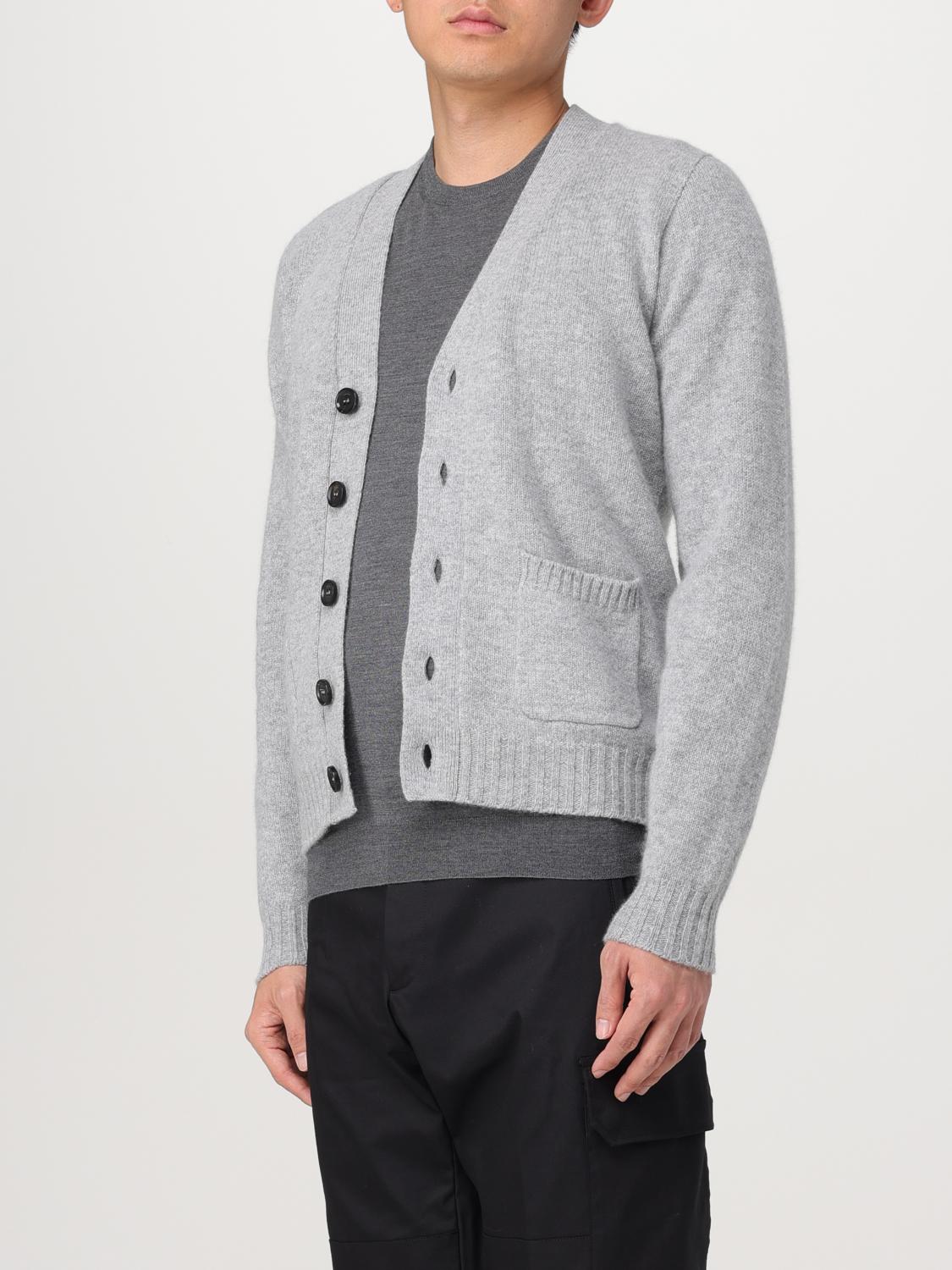 DRUMOHR CARDIGAN: Sweater men Drumohr, Grey - Img 3