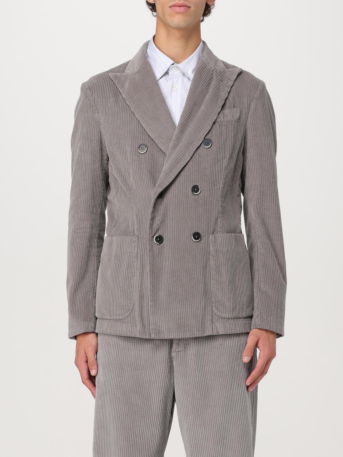 BARENA BLAZER: Jacket men Barena, Grey - Img 1