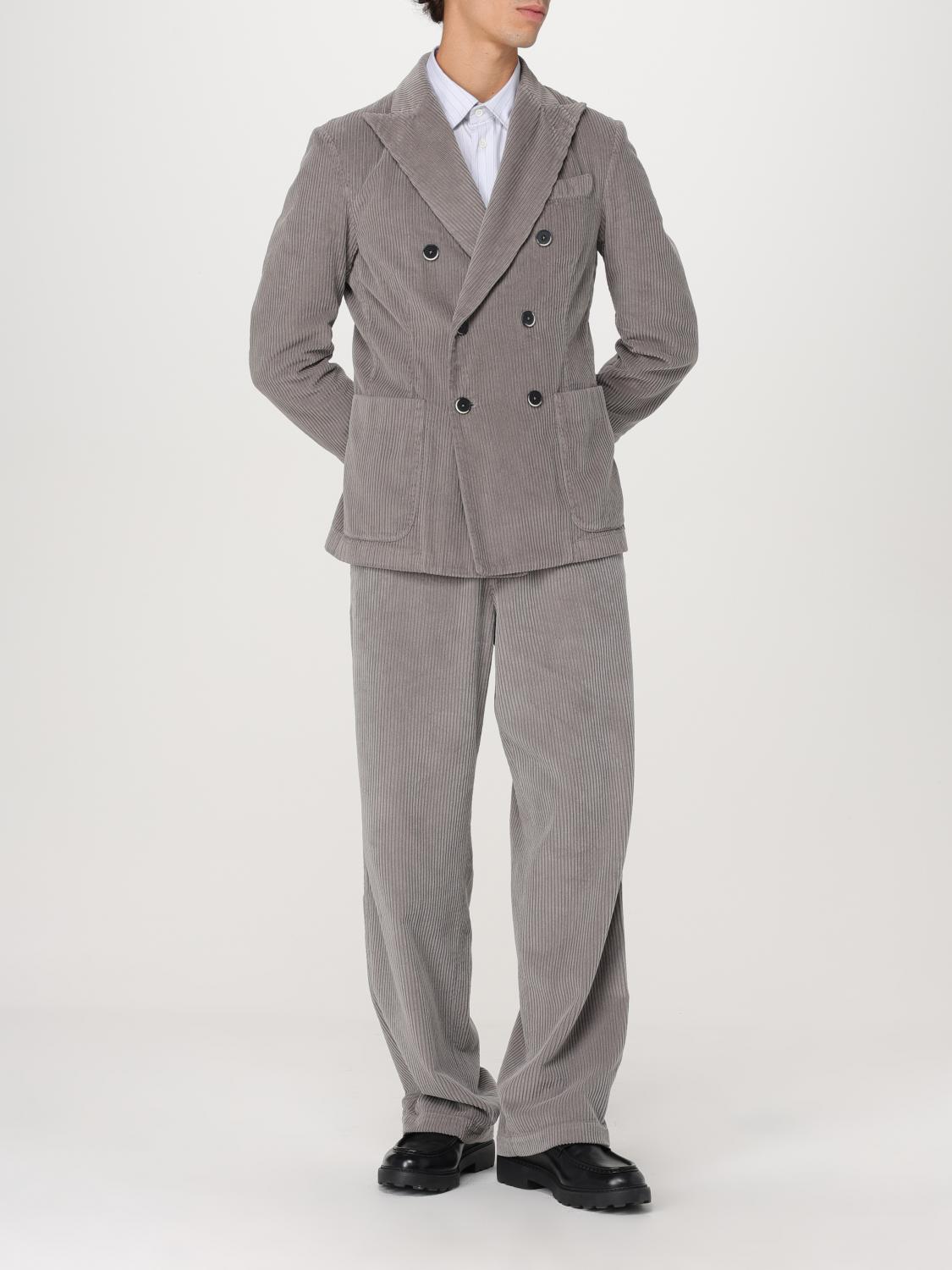 BARENA BLAZER: Jacket men Barena, Grey - Img 2