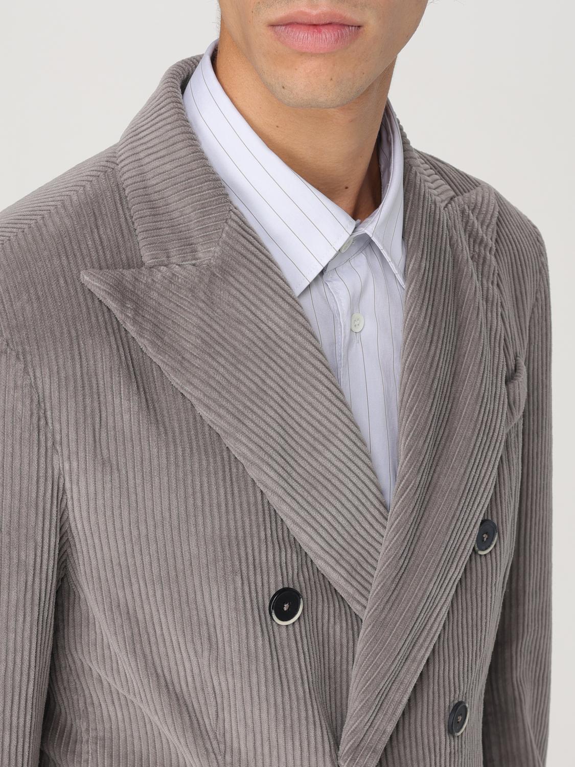 BARENA BLAZER: Jacket men Barena, Grey - Img 5