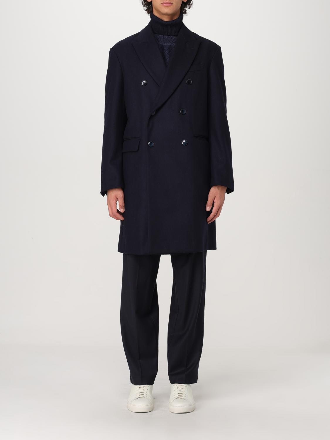 BARENA COAT: Coat men Barena, Blue - Img 1