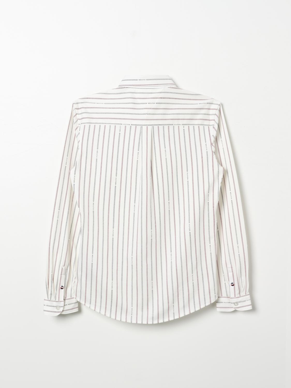 TOMMY HILFIGER HEMD: Hemd kinder Tommy Hilfiger, Ivory - Img 2