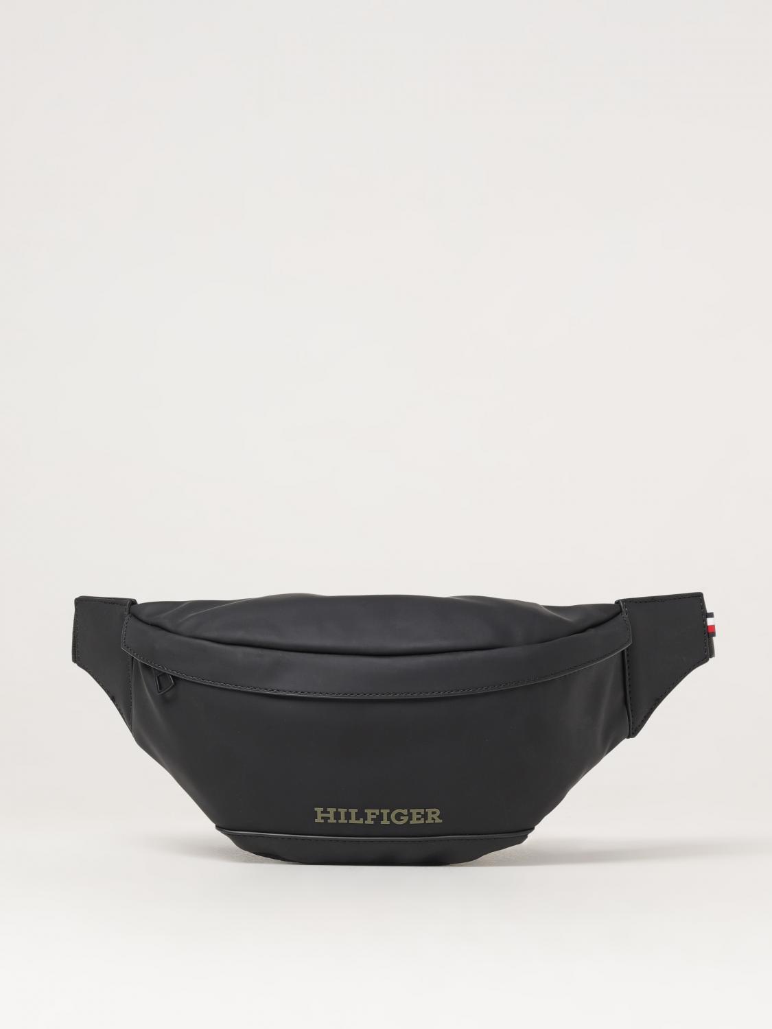 TOMMY HILFIGER BELT BAG: Belt bag men Tommy Hilfiger, Black - Img 1