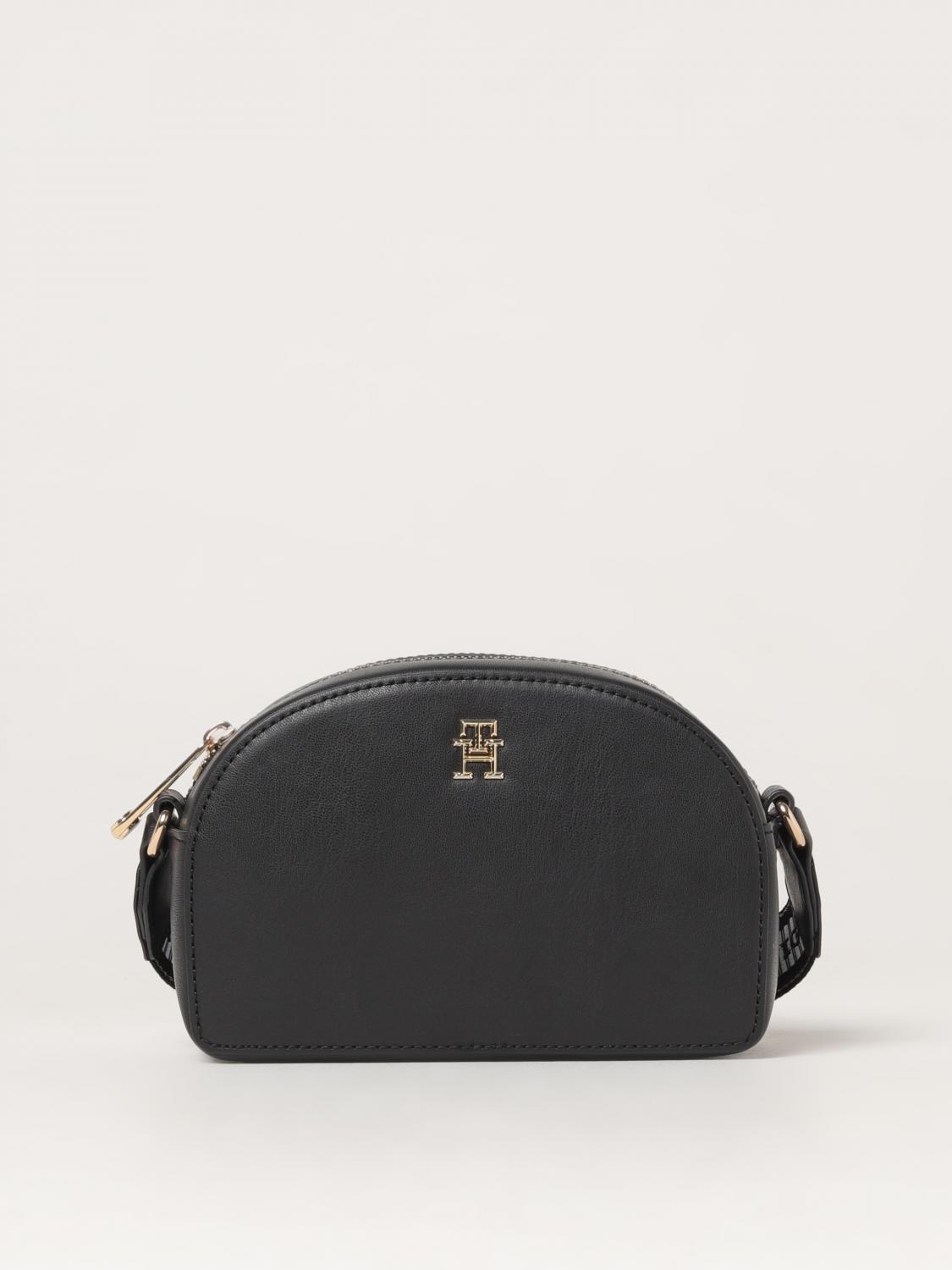 TOMMY HILFIGER CROSSBODY BAGS: Shoulder bag woman Tommy Hilfiger, Black - Img 1