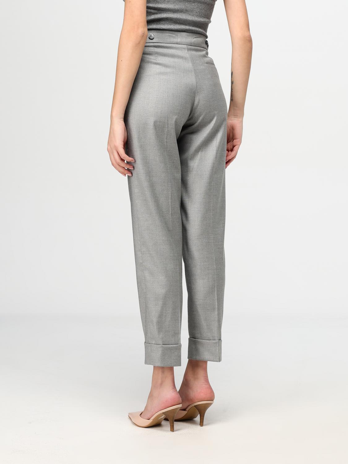 PT TORINO PANTS: Pants woman Pt Torino, Grey - Img 2