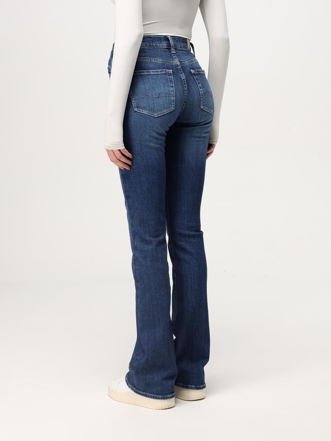 7 FOR ALL MANKIND JEANS: Jeans woman 7 For All Mankind, Blue - Img 2