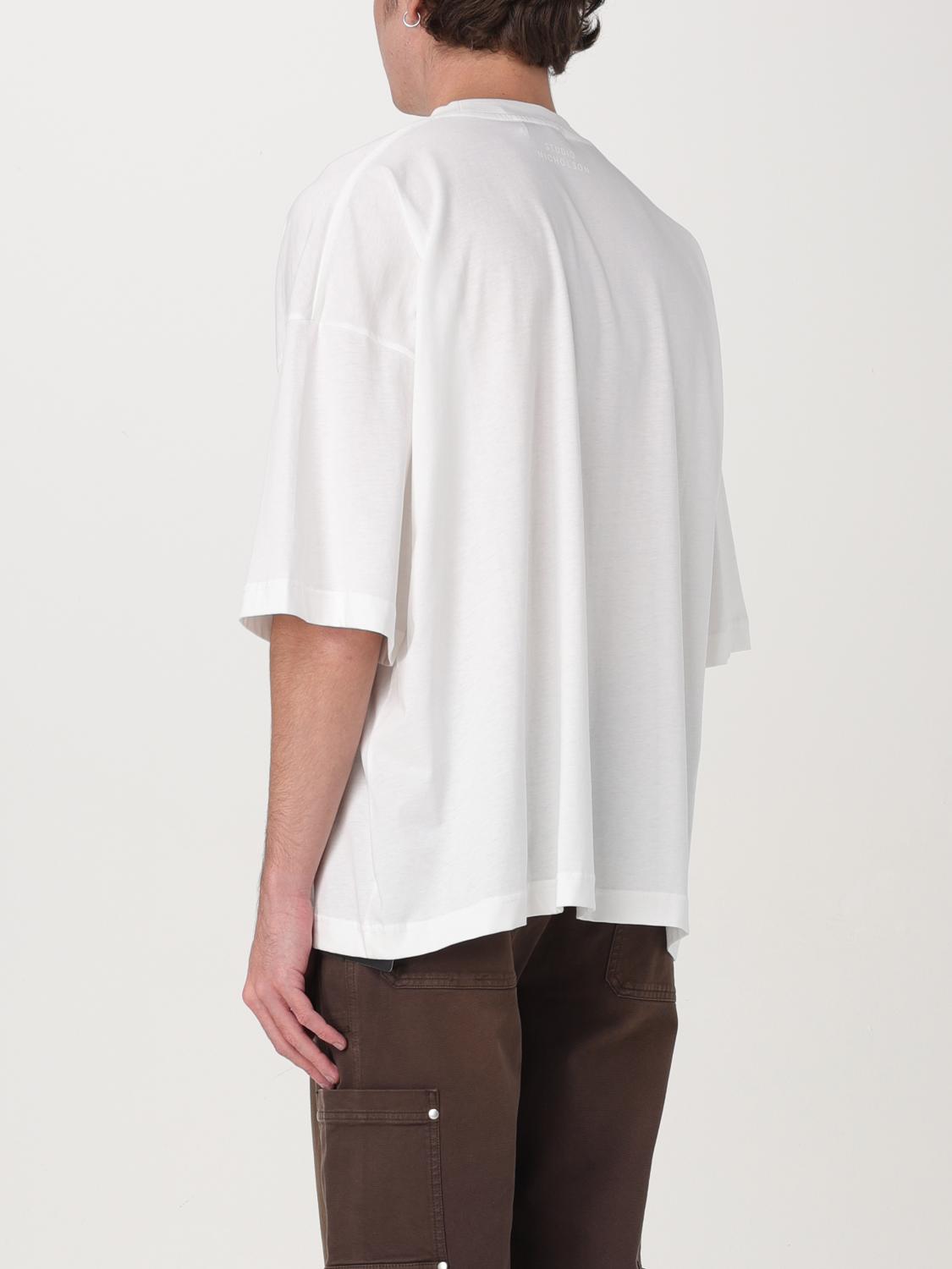 STUDIO NICHOLSON T-SHIRT: T-shirt men Studio Nicholson, White 1 - Img 2