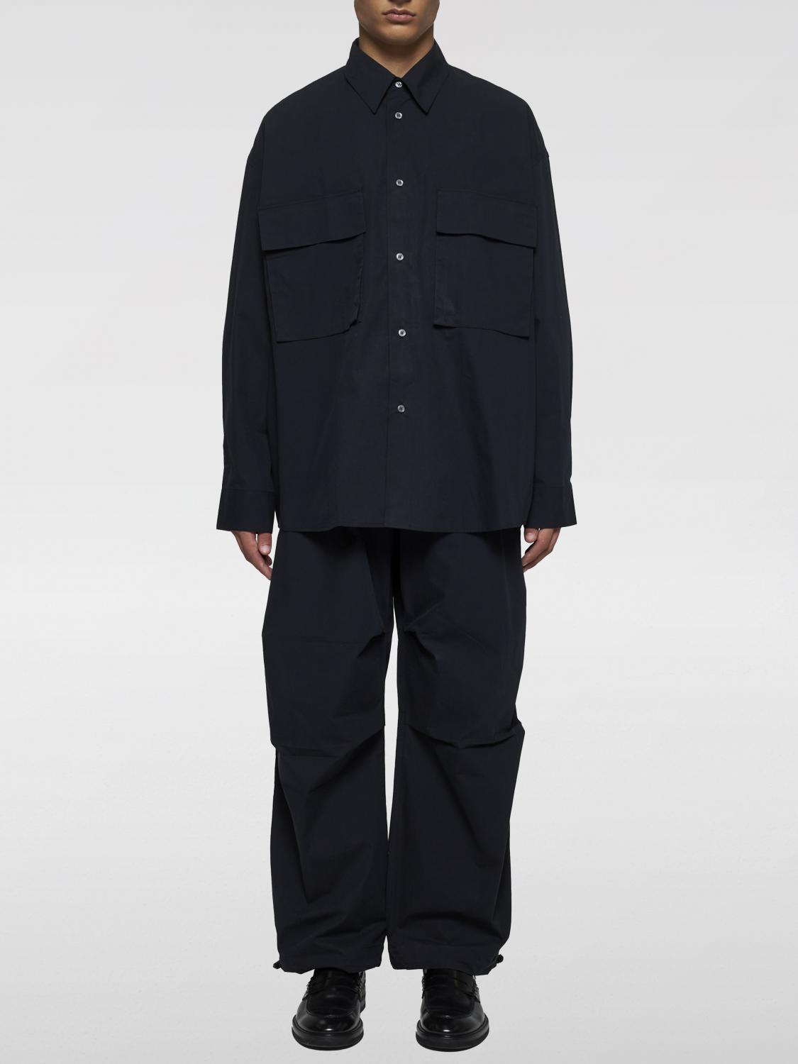 STUDIO NICHOLSON SHIRT: Shirt men Studio Nicholson, Black - Img 2