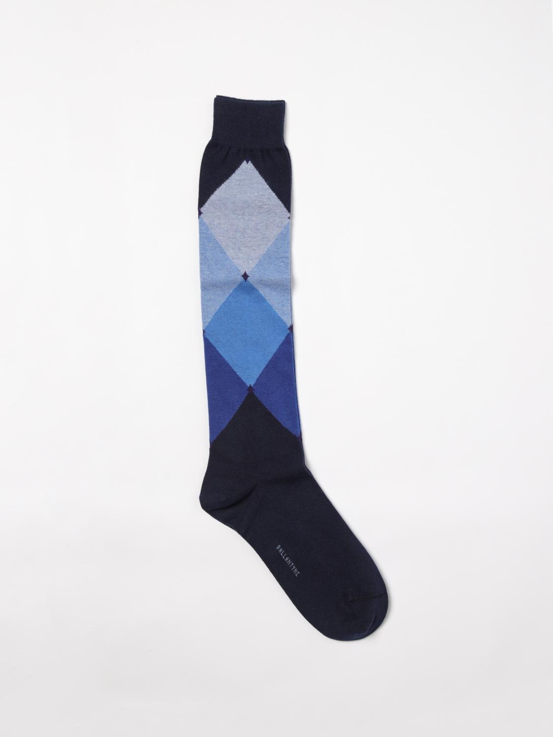 BALLANTYNE SOCKS: Socks men Ballantyne, Blue - Img 1