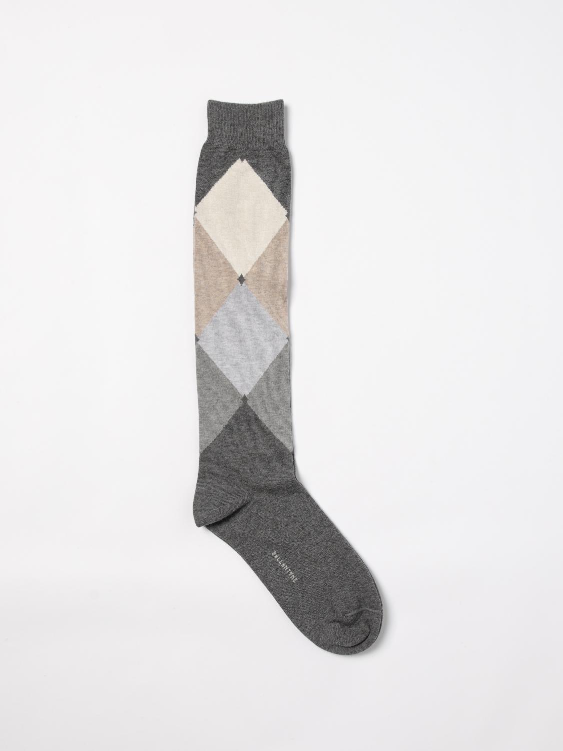 BALLANTYNE SOCKS: Socks men Ballantyne, Grey - Img 1