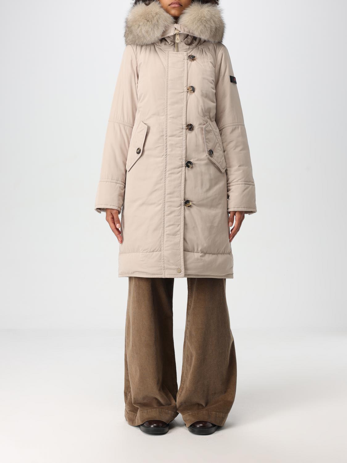 PEUTEREY JACKET: Coat woman Peuterey, Beige - Img 1