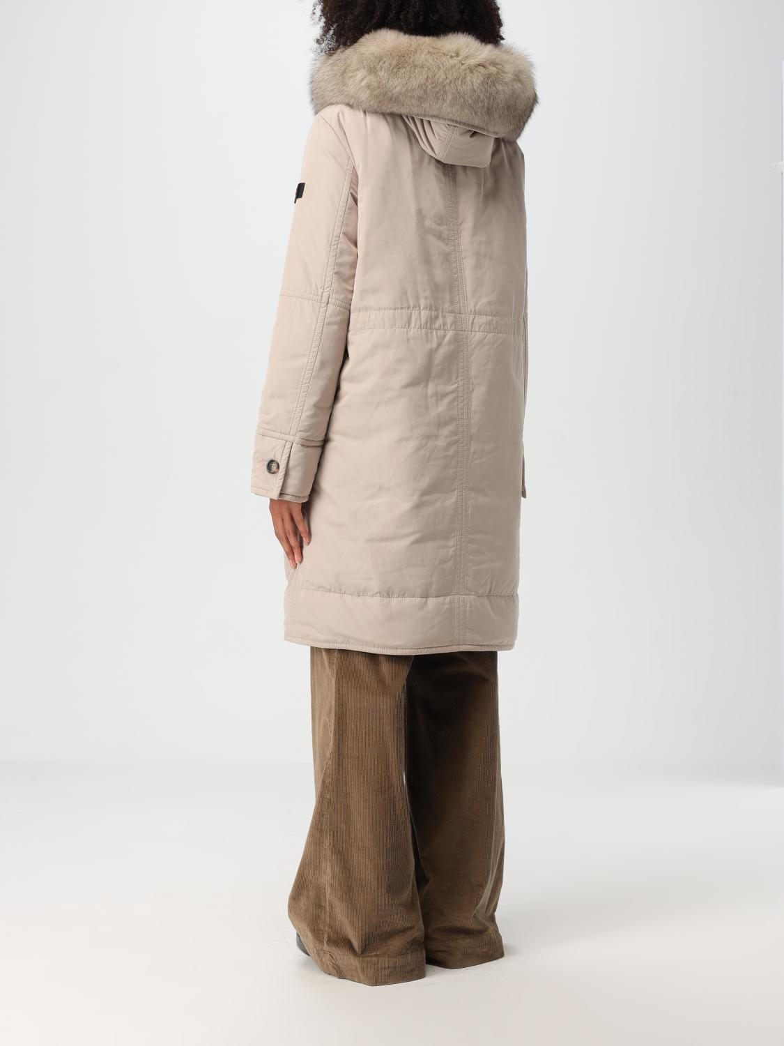 PEUTEREY JACKET: Coat woman Peuterey, Beige - Img 2