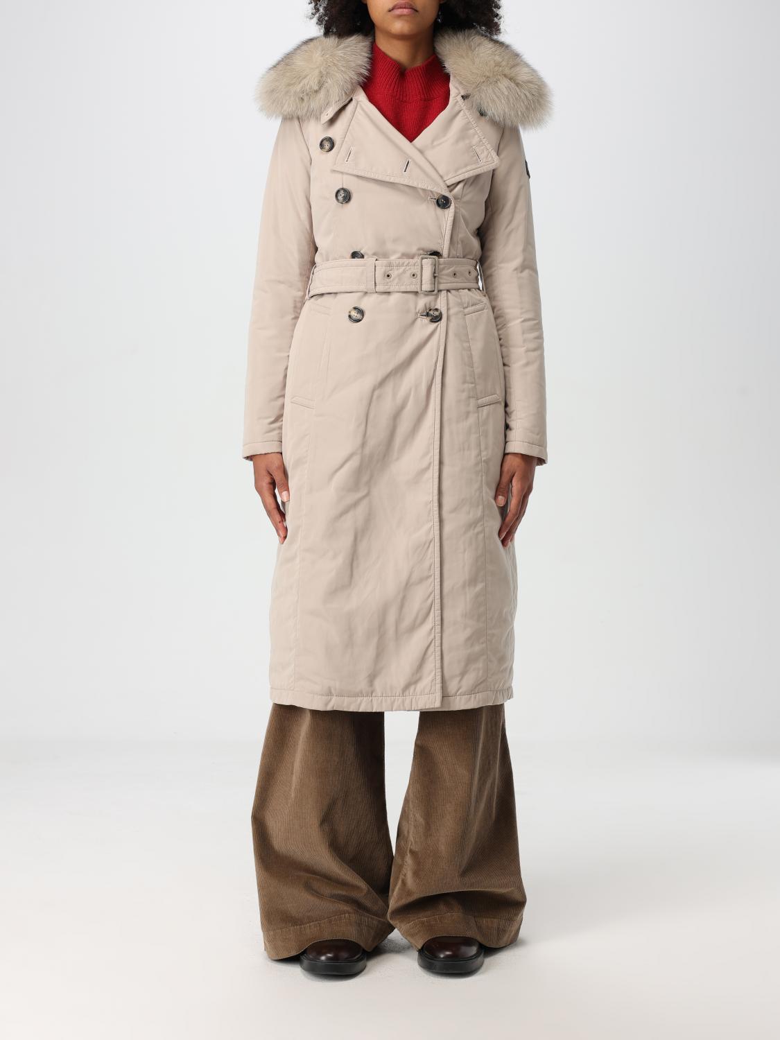 PEUTEREY TRENCH: Trench Peuterey in nylon , Beige - Img 1