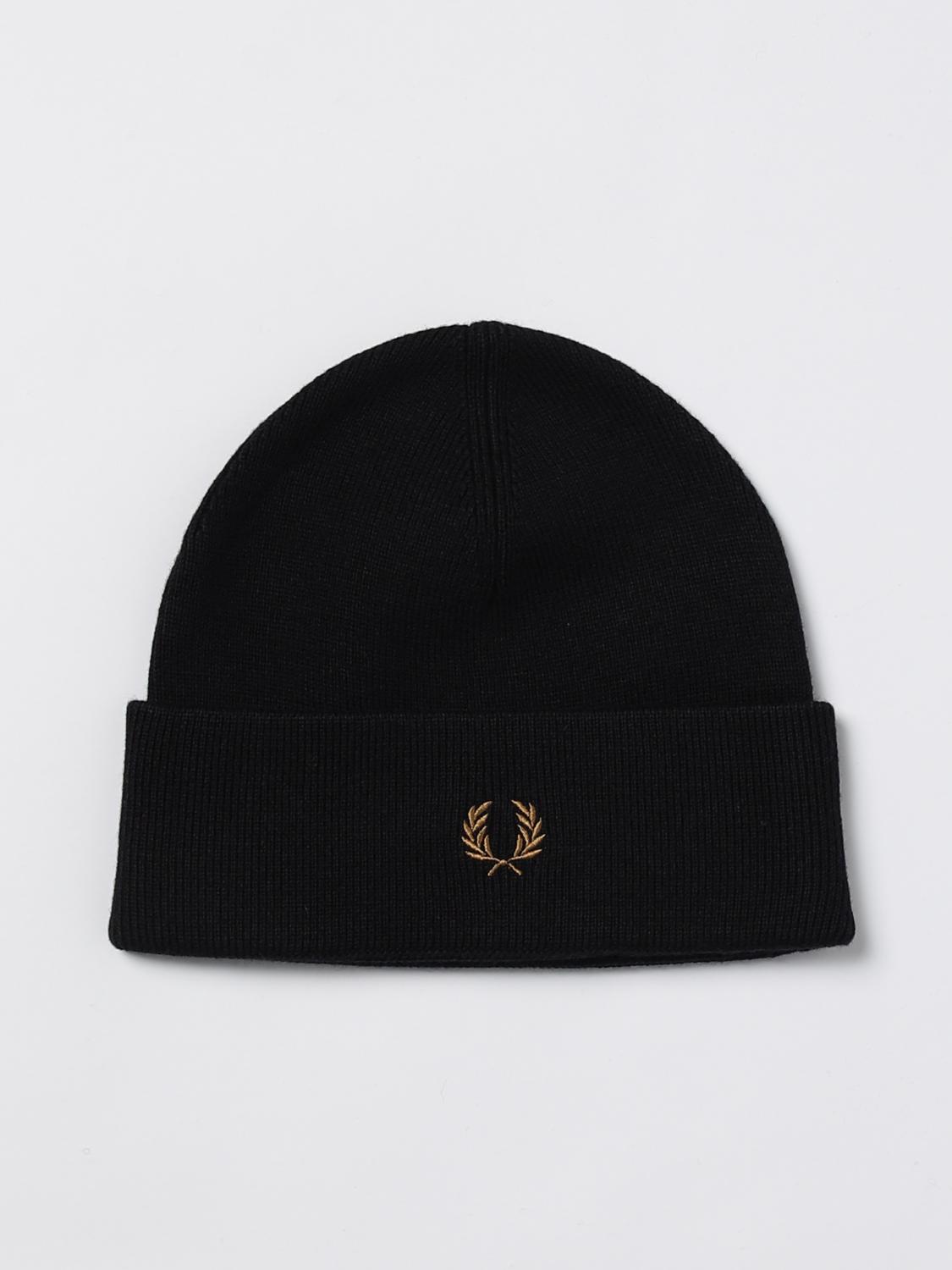 Giglio Cappello Fred Perry in lana merino e cotone con logo