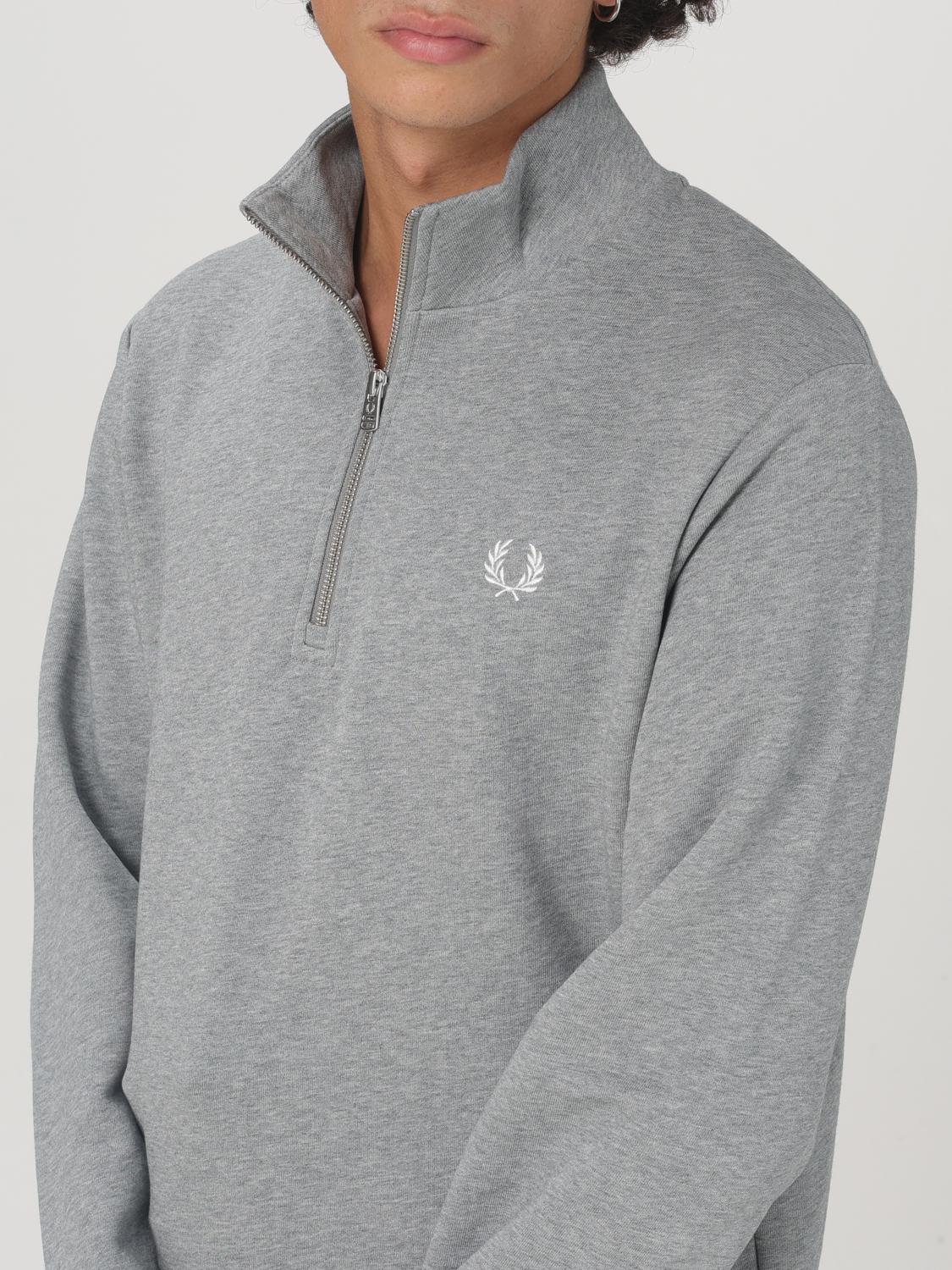 FRED PERRY SWEATSHIRT: Sweater men Fred Perry, Grey - Img 3