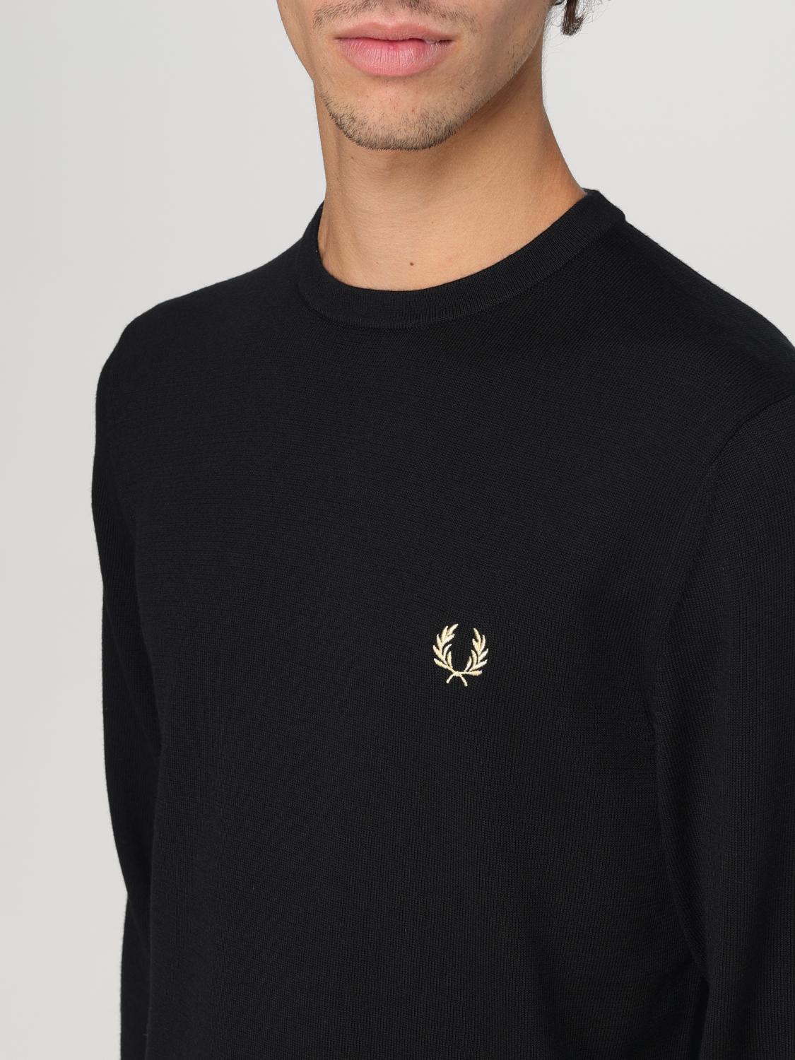 FRED PERRY SWEATER: Sweater men Fred Perry, Black - Img 3