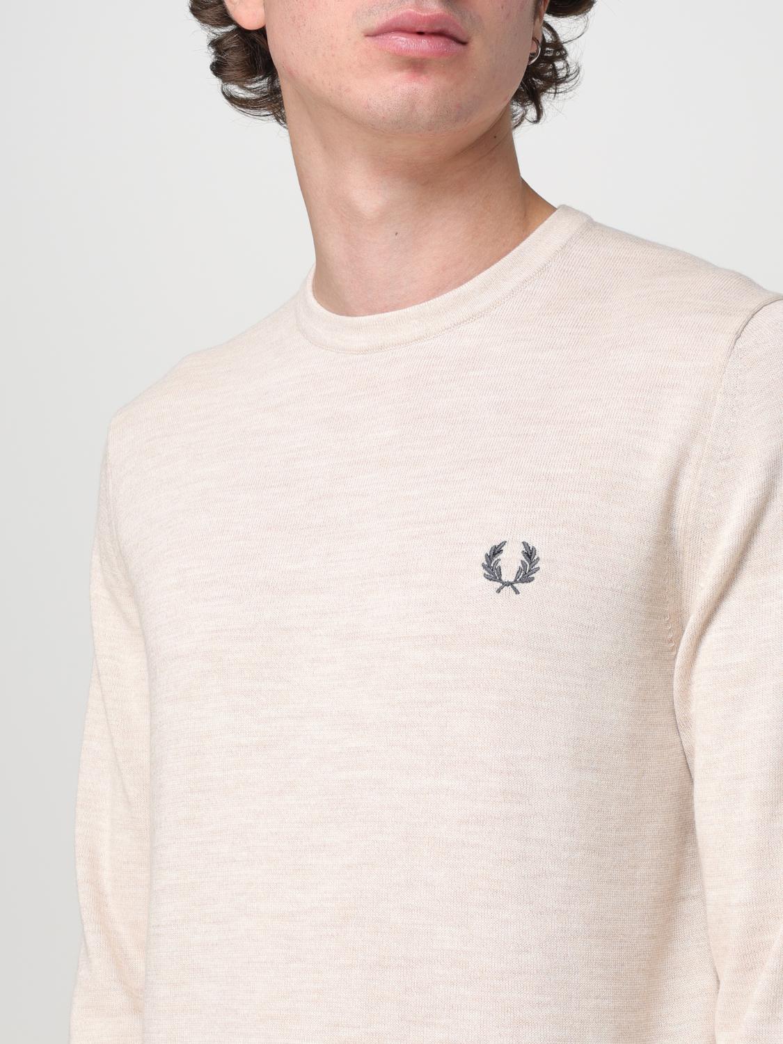 FRED PERRY SWEATER: Sweater men Fred Perry, Beige - Img 3