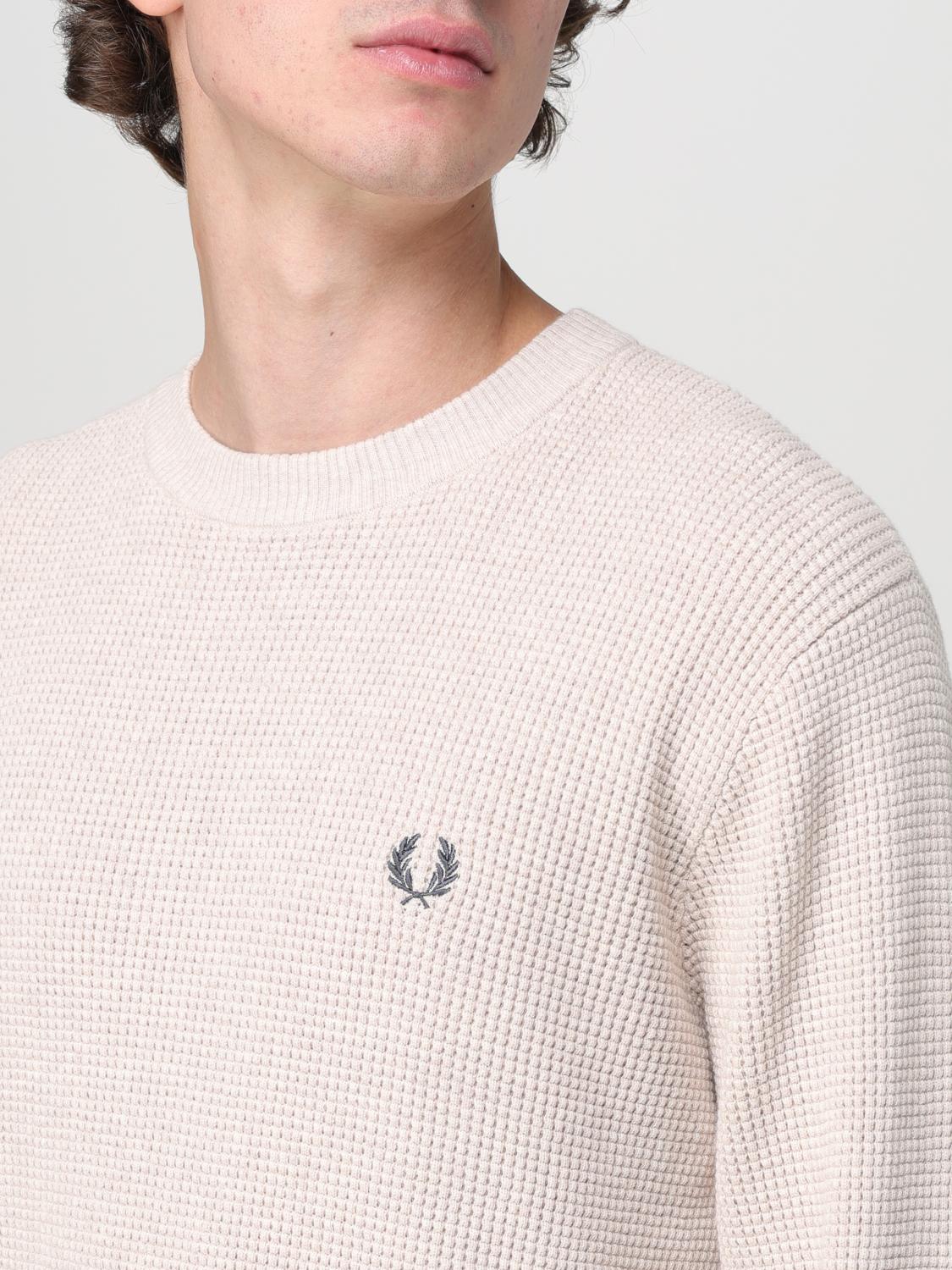 FRED PERRY SWEATER: Sweater men Fred Perry, Beige - Img 3