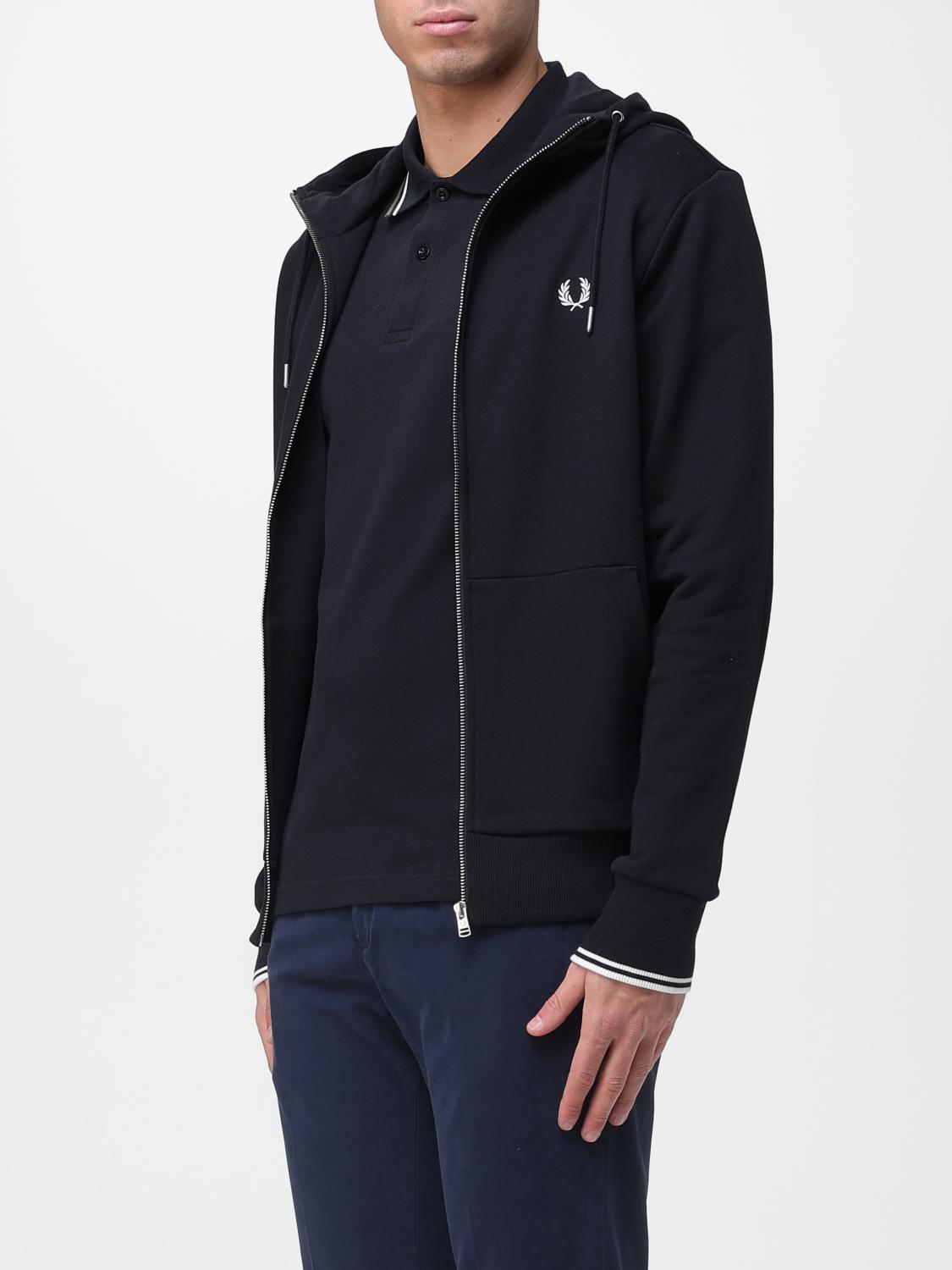 FRED PERRY SWEATSHIRT: Pull homme Fred Perry, Noir - Img 3