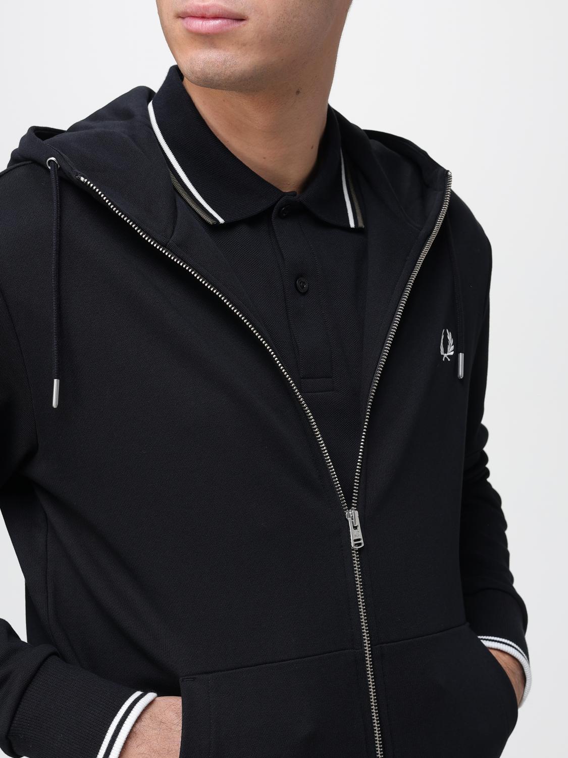 FRED PERRY SWEATSHIRT: Pull homme Fred Perry, Noir - Img 4