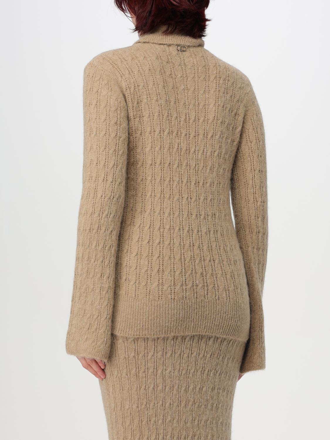 LIU JO SWEATER: Sweater woman Liu Jo, Sand - Img 2