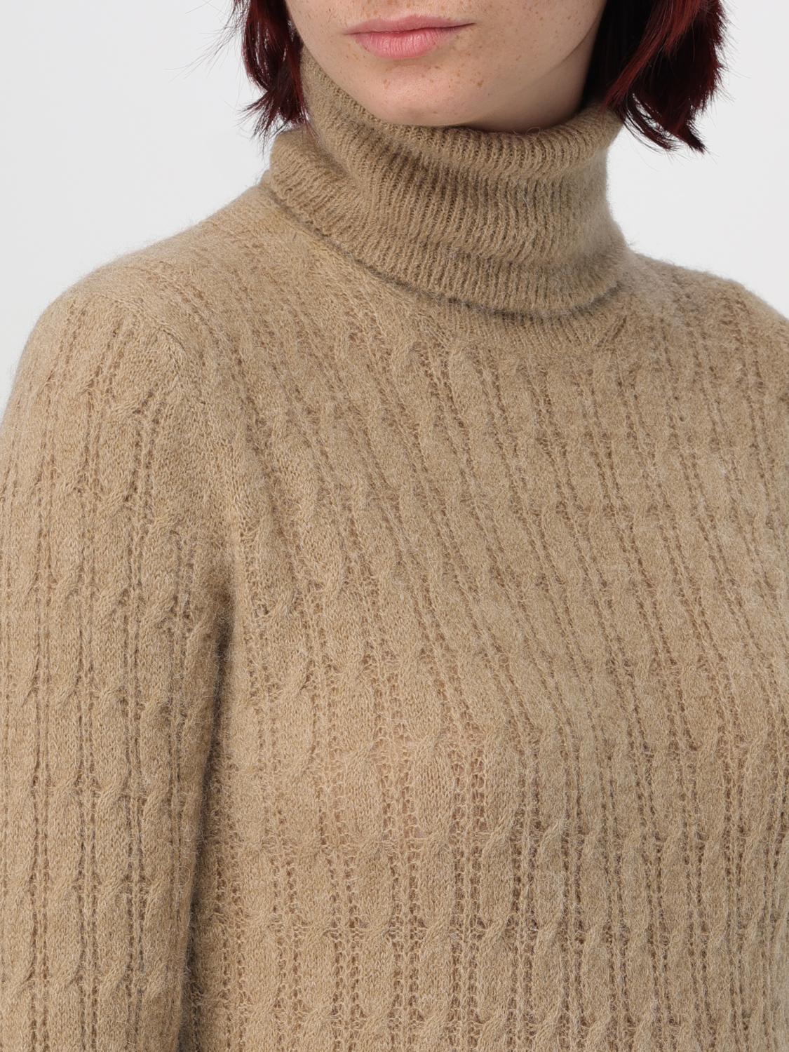 LIU JO SWEATER: Sweater woman Liu Jo, Sand - Img 3