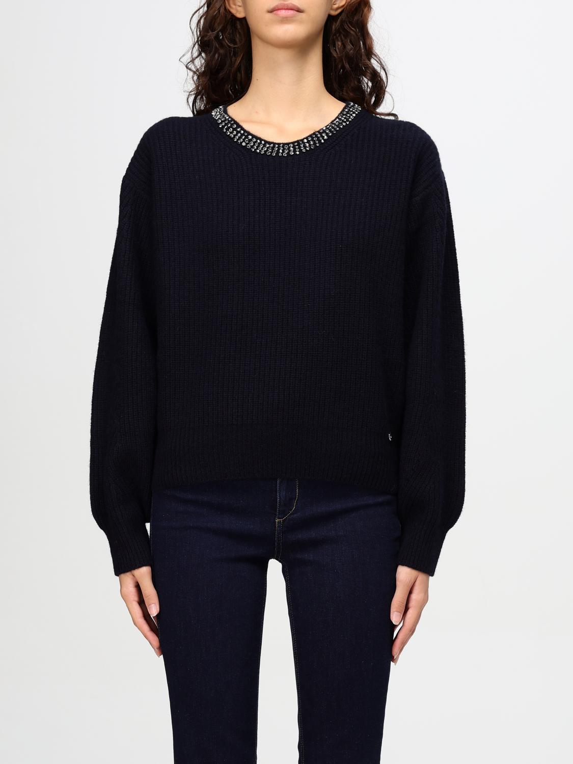 LIU JO SWEATER: Sweater woman Liu Jo, Blue - Img 1