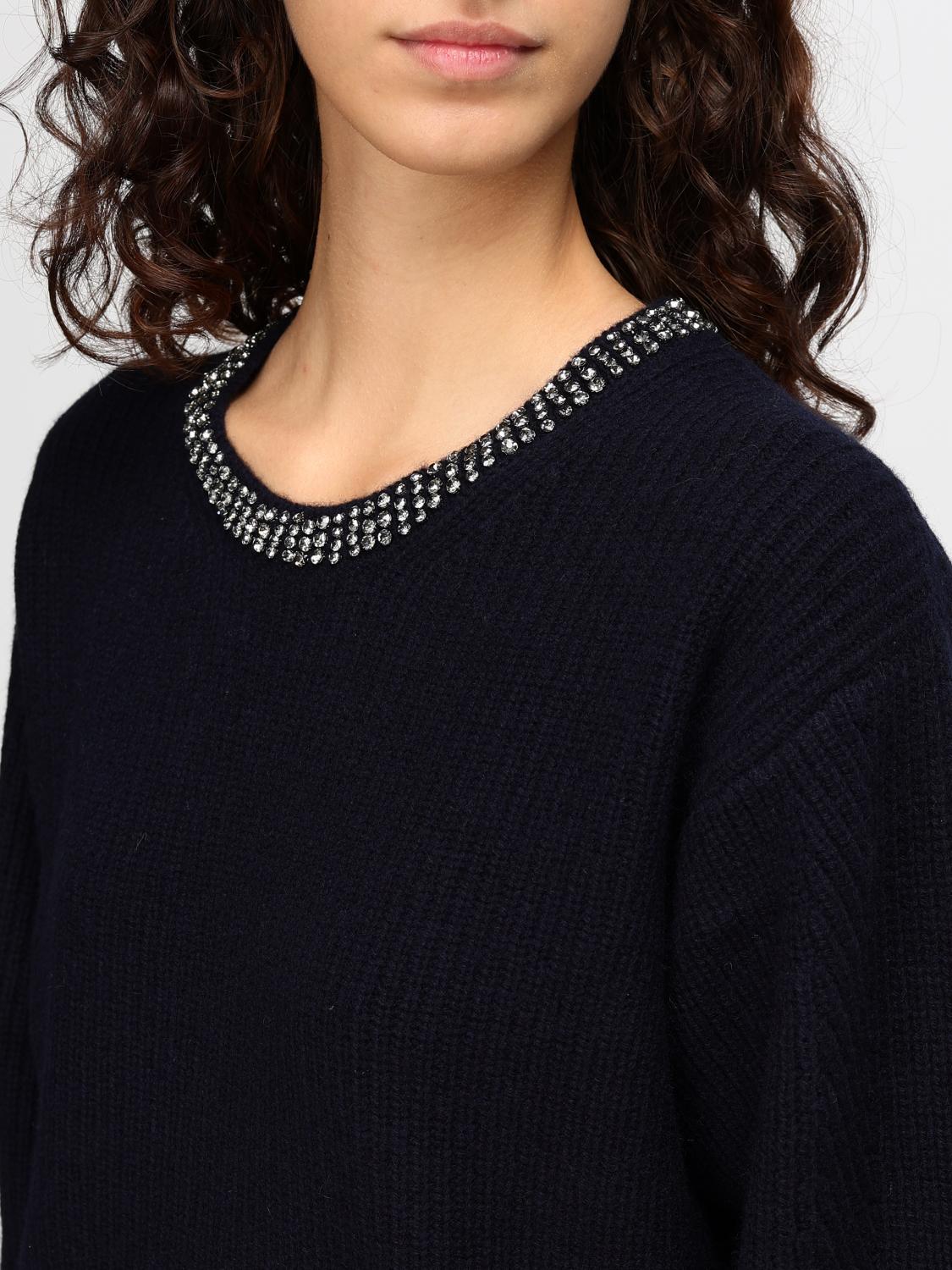 LIU JO SWEATER: Sweater woman Liu Jo, Blue - Img 3