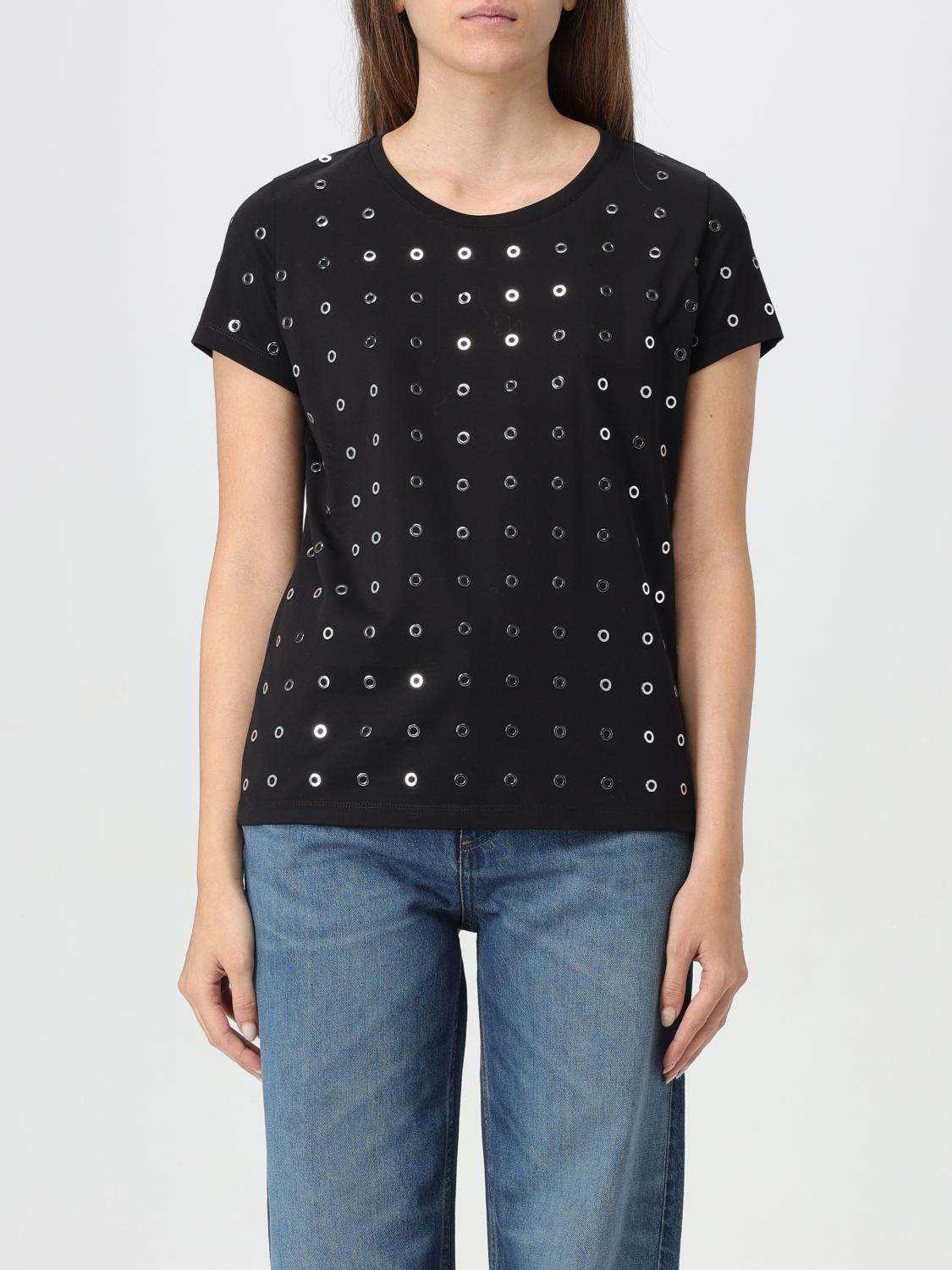 DONDUP T-SHIRT: T-shirt woman Dondup, Black - Img 1