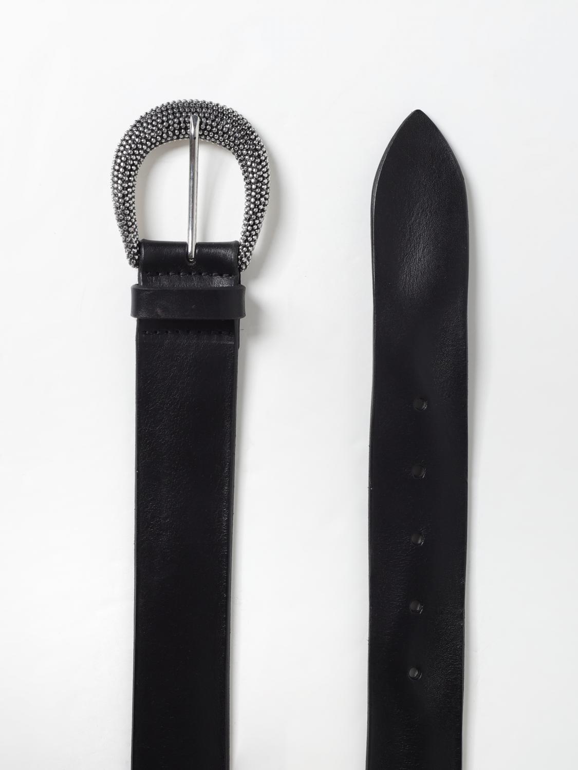 ベルト ORCIANI Woman Belt Dark D10182BUS TMO ORCIANI: Belt woman - Black | Orciani belt D10182BUS online