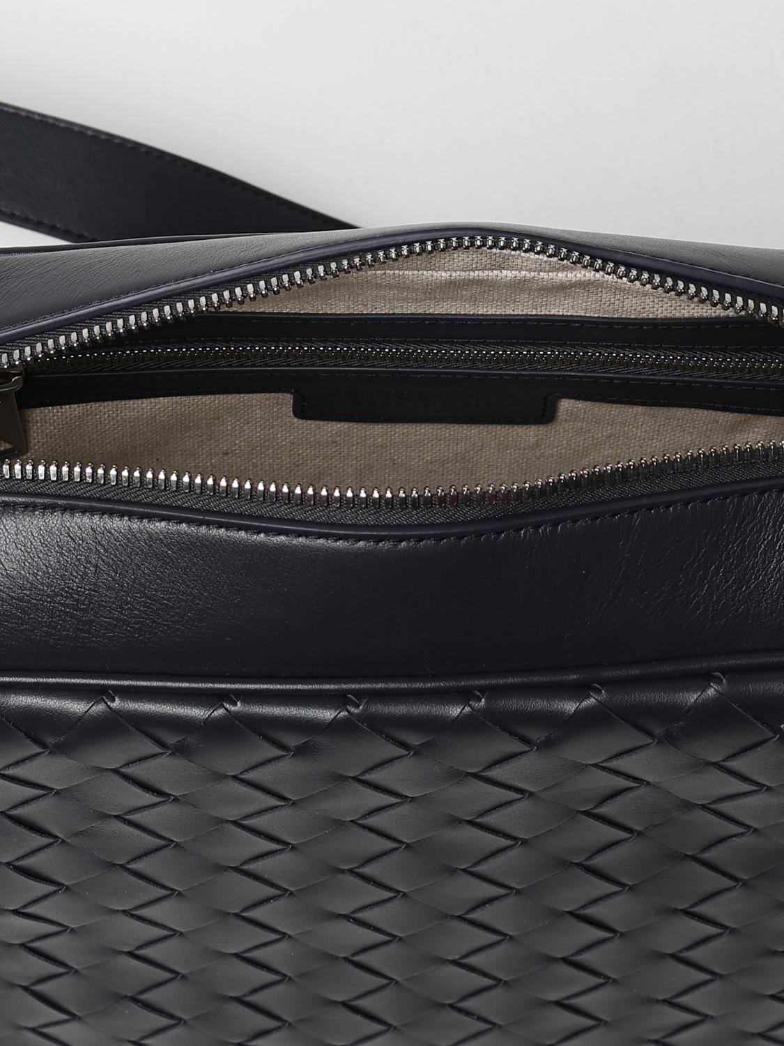 BOTTEGA VENETA: Bags men - Grey | Bottega Veneta shoulder