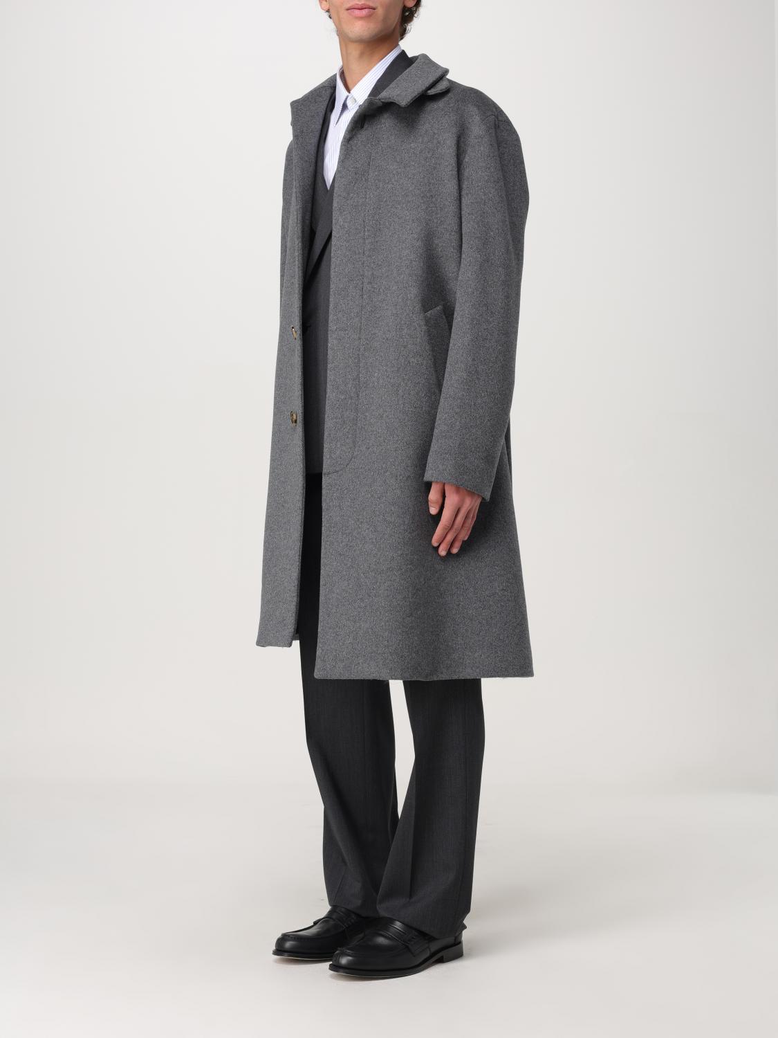 LARDINI COAT: Coat men Lardini, Grey - Img 4