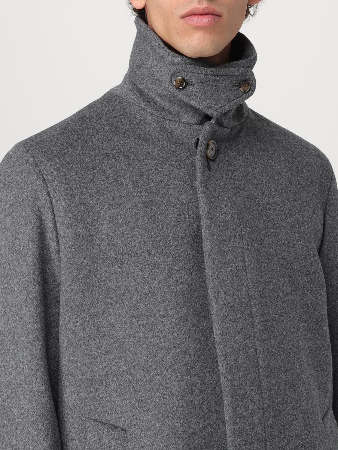 LARDINI COAT: Coat men Lardini, Grey - Img 5