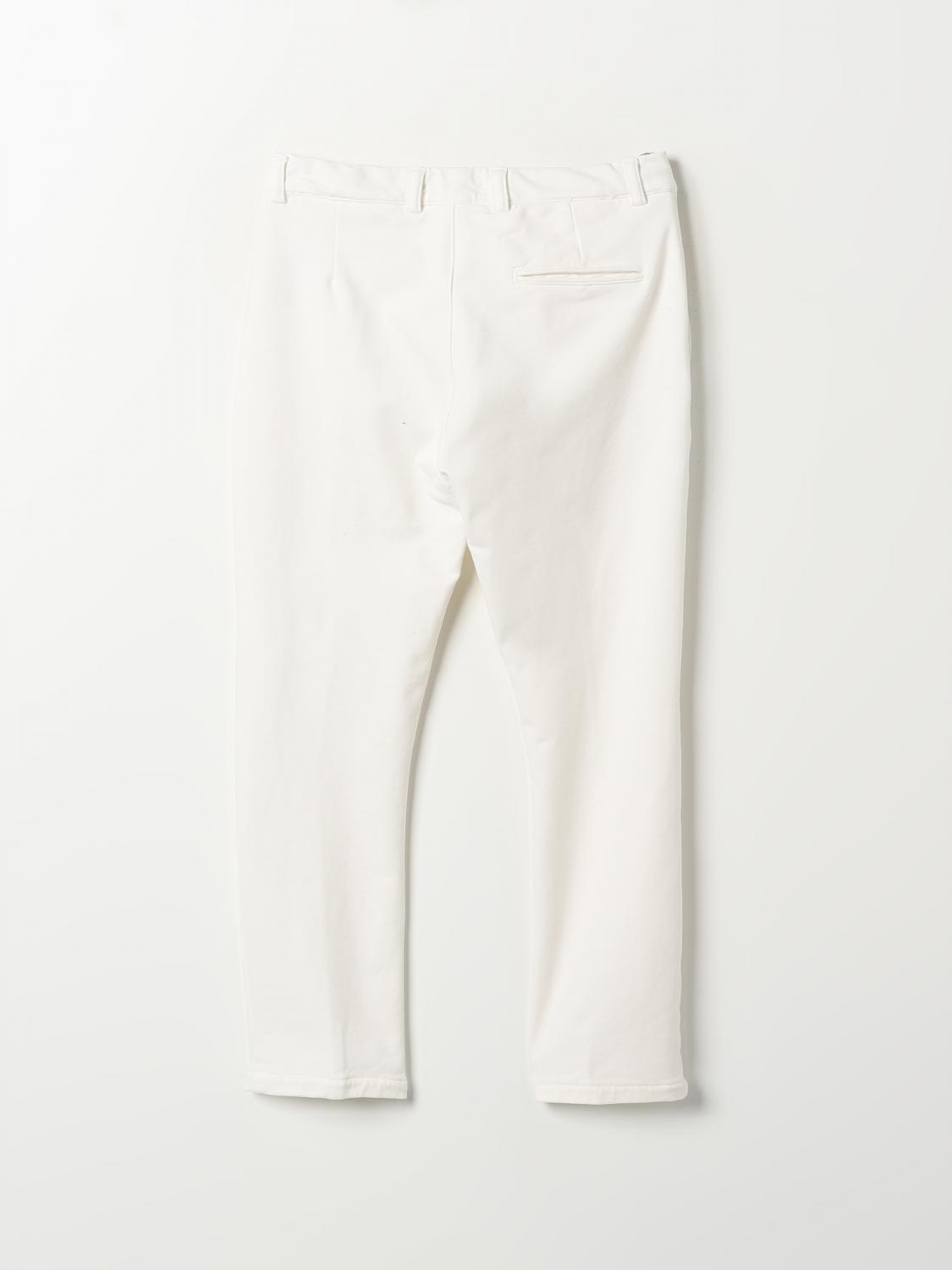 PAOLO PECORA PANTS: Pants kids Paolo Pecora, White - Img 2