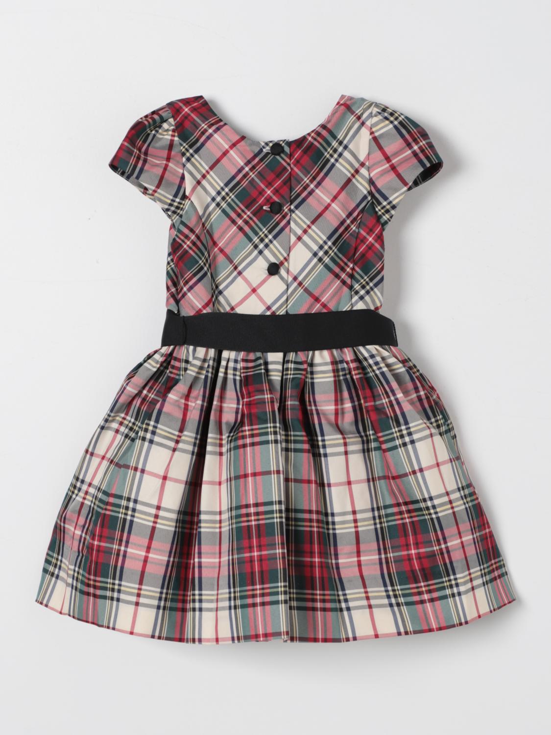 POLO RALPH LAUREN DRESS: Dress kids Polo Ralph Lauren, Multicolor - Img 2