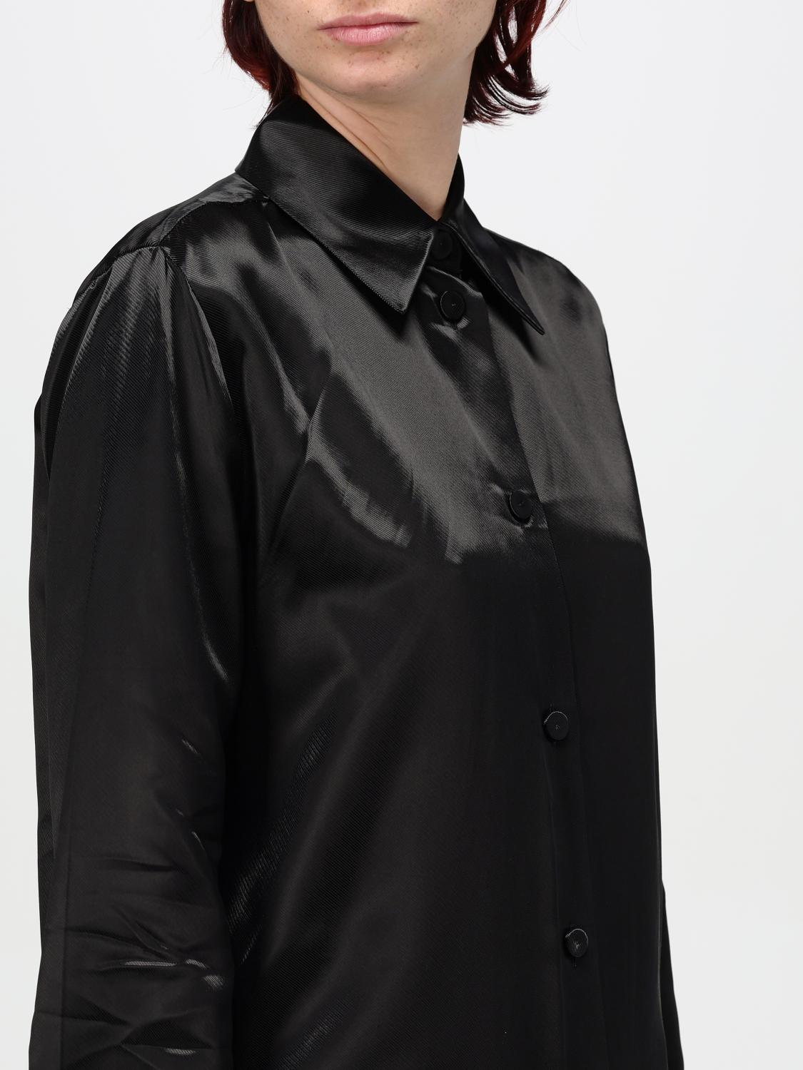 JIL SANDER CAMICIA: Camicia Jil Sander in raso , Nero - Img 5