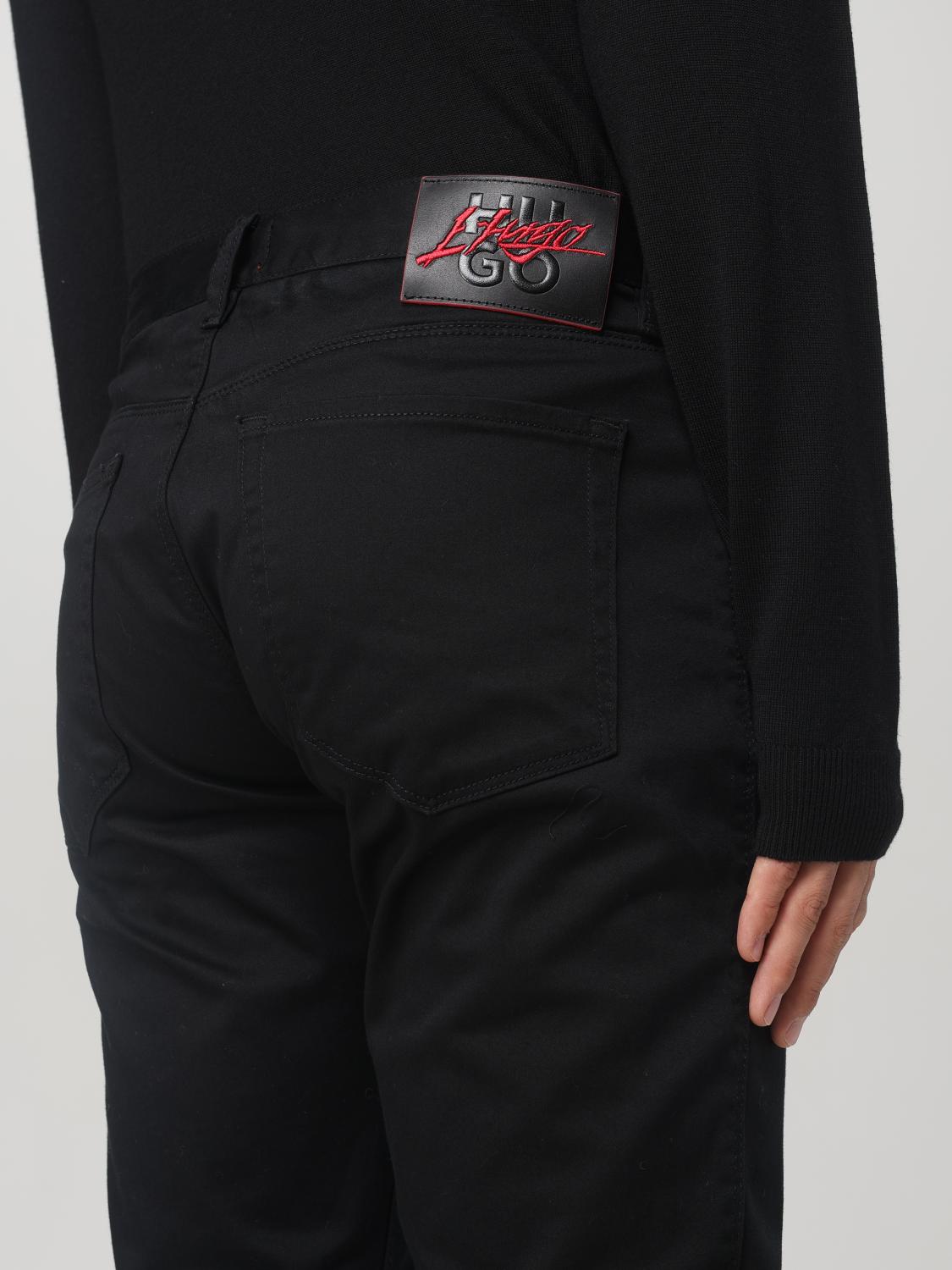 HUGO PANTS: Pants men Hugo, Black - Img 3