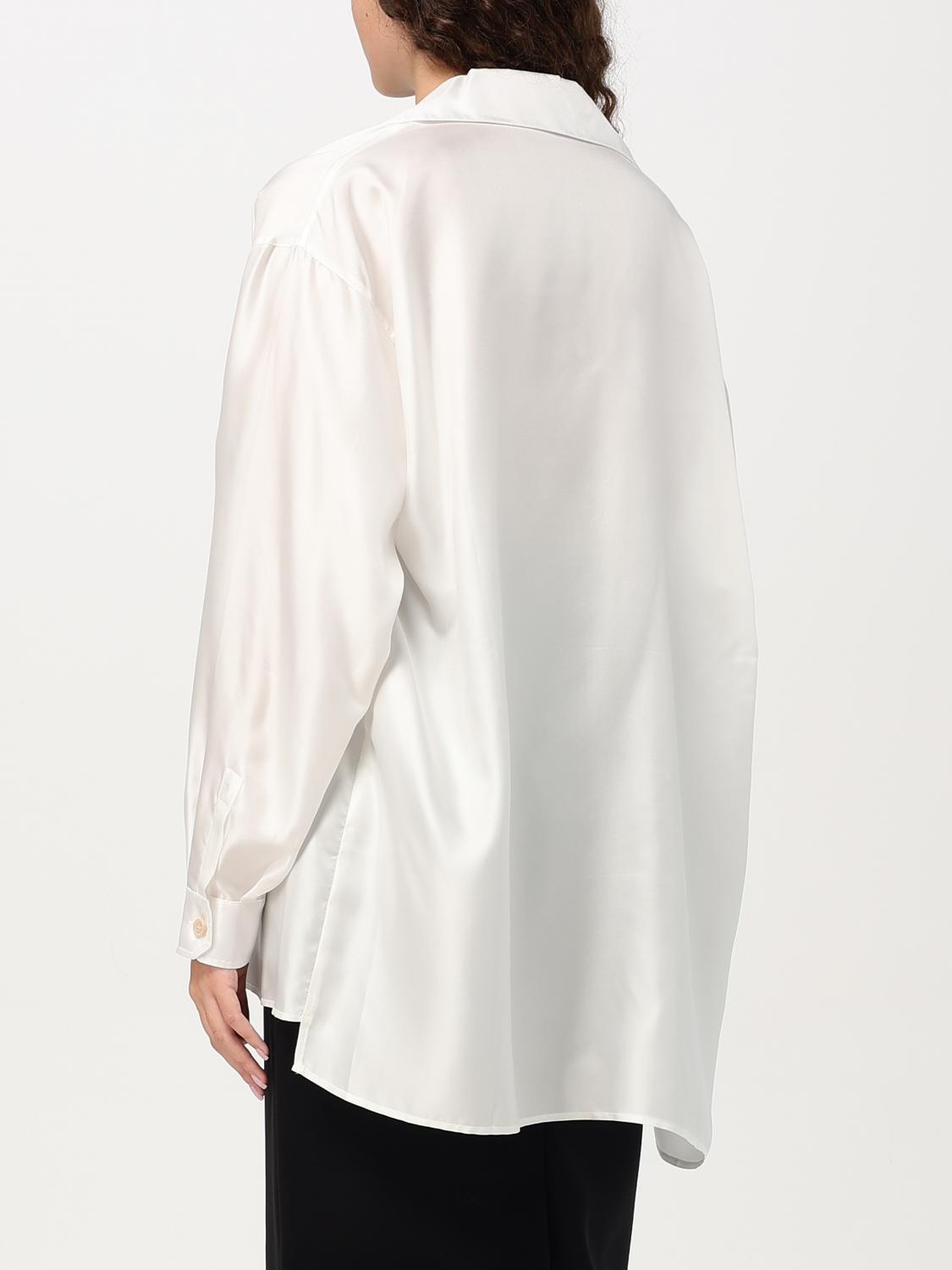 MAX MARA TOP: Shirt woman Max Mara, Yellow Cream - Img 3