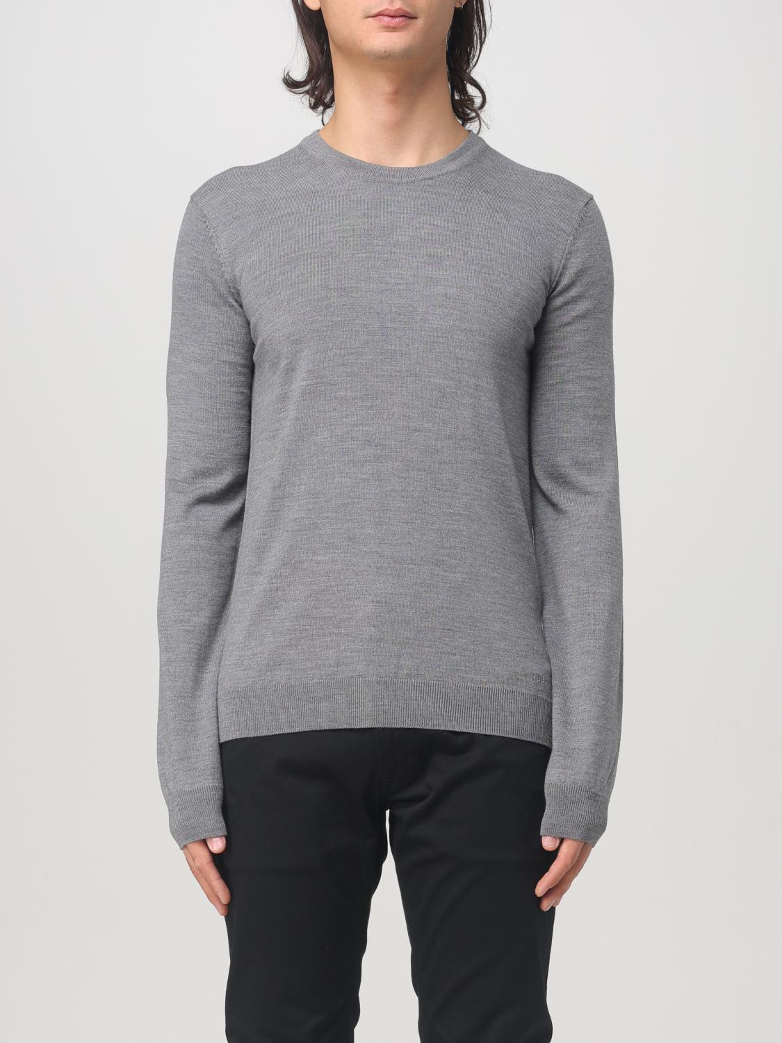 HUGO SWEATER: Sweater men Hugo, Grey - Img 1