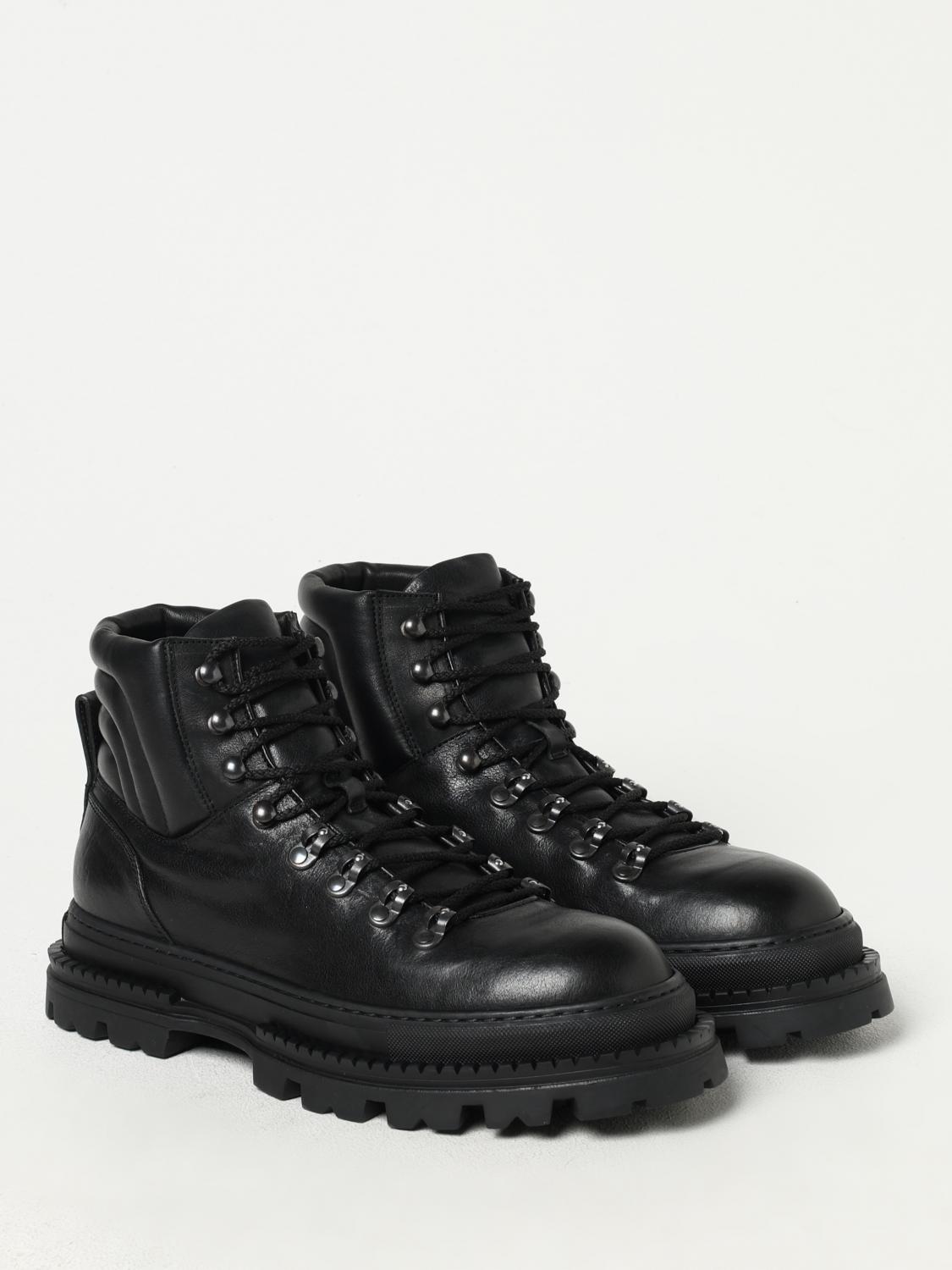 MATTIA CAPEZZANI BOOTS: Boots men Mattia Capezzani, Black - Img 2