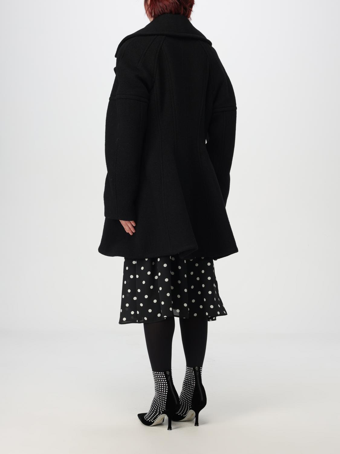 NINA RICCI: Coat woman - Black | Nina Ricci coat