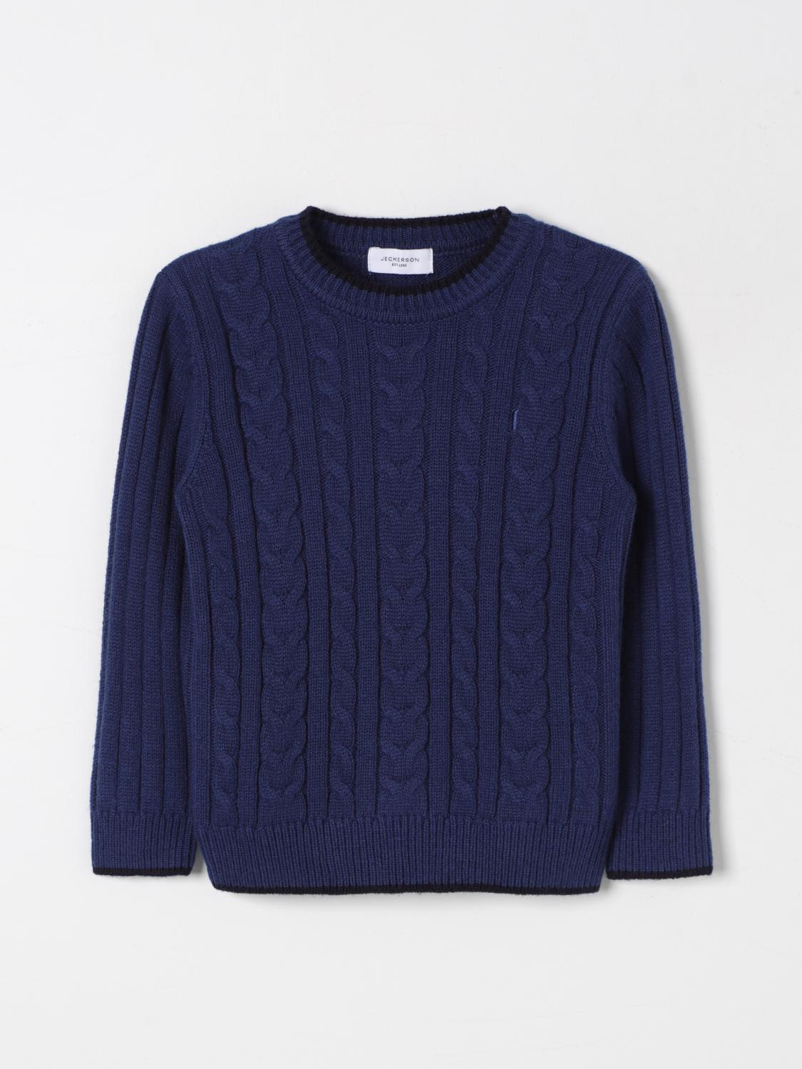 JECKERSON SWEATER: Sweater kids Jeckerson, Cobalt - Img 1