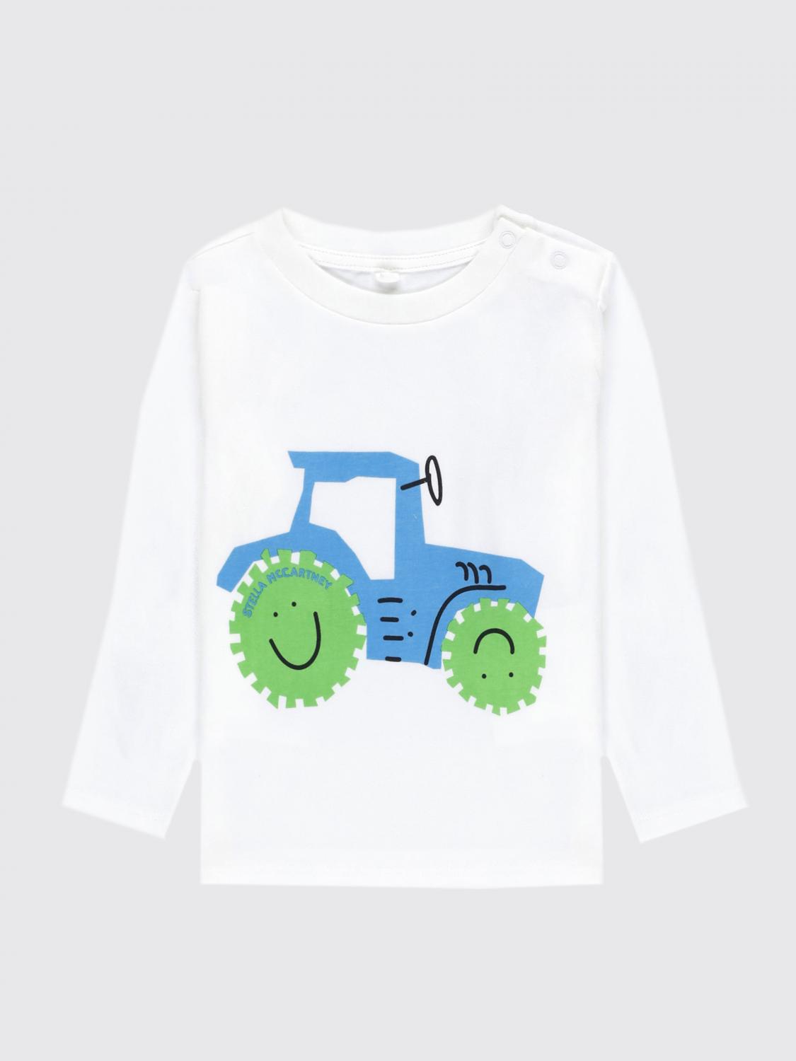 STELLA MCCARTNEY KIDS 티셔츠: 티셔츠 남아 Stella McCartney Kids, 크림 - Img 1