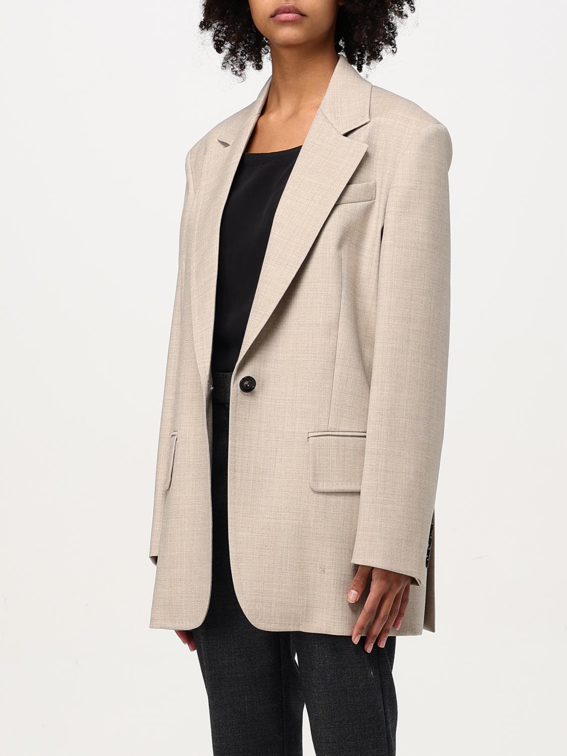 MAX MARA BLAZER: Blazer Max Mara in lana vergine , Marrone - Img 4